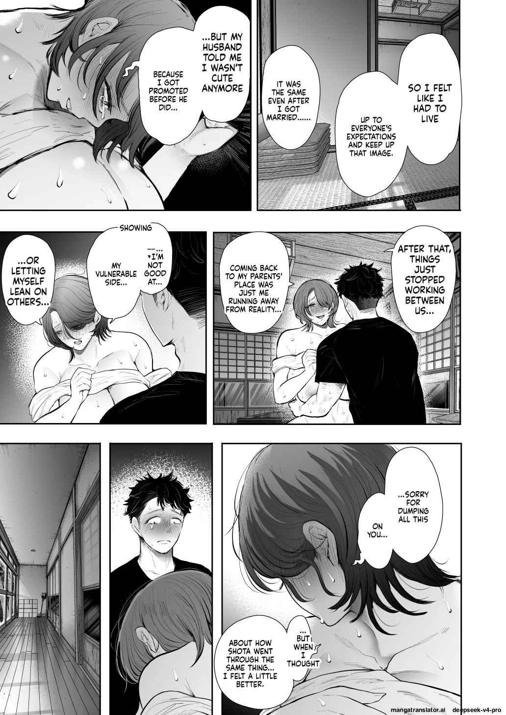 ] Ore to Oba to no Hiya Kana Yokubō page 38