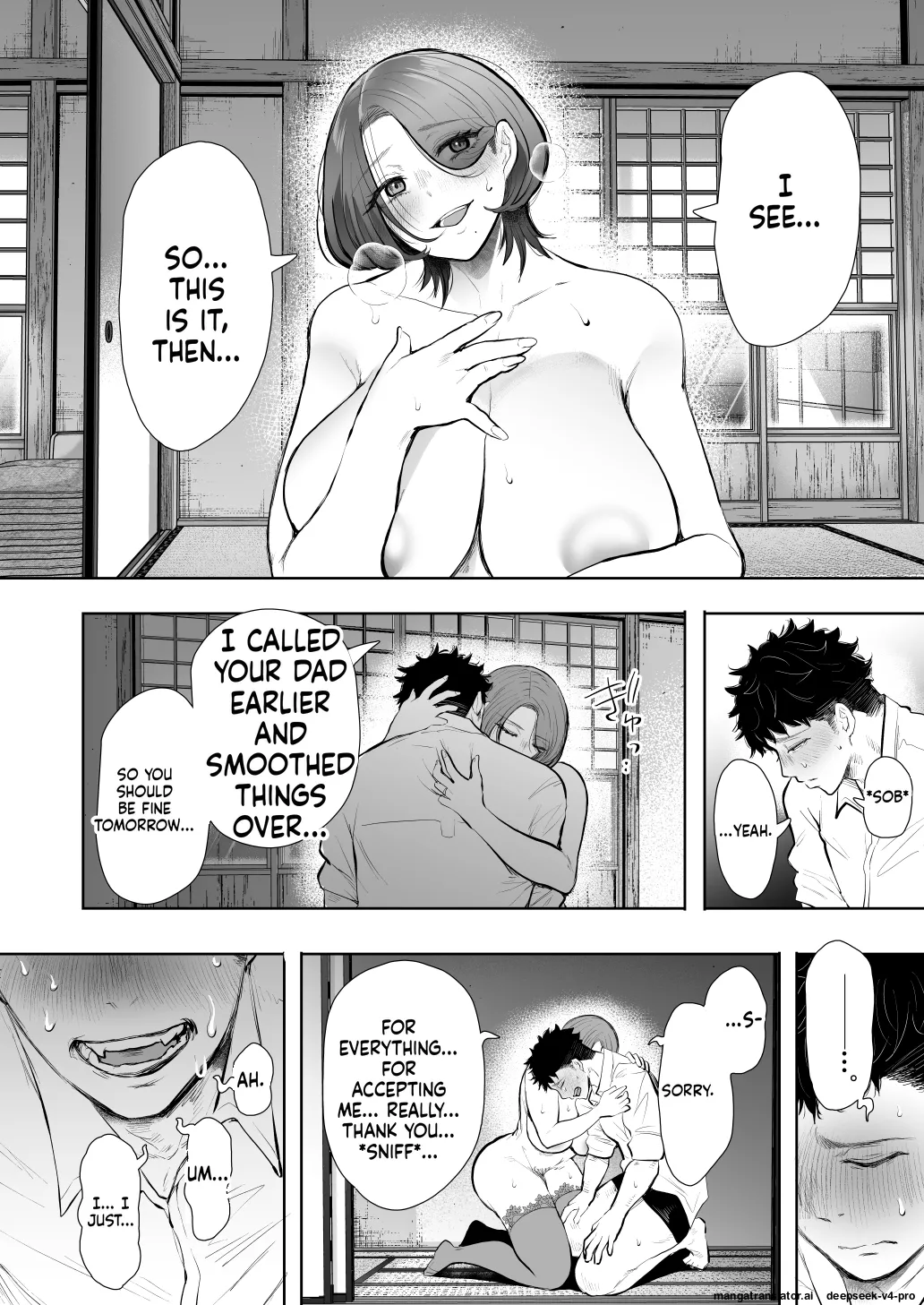 ] Ore to Oba to no Hiya Kana Yokubō page 85