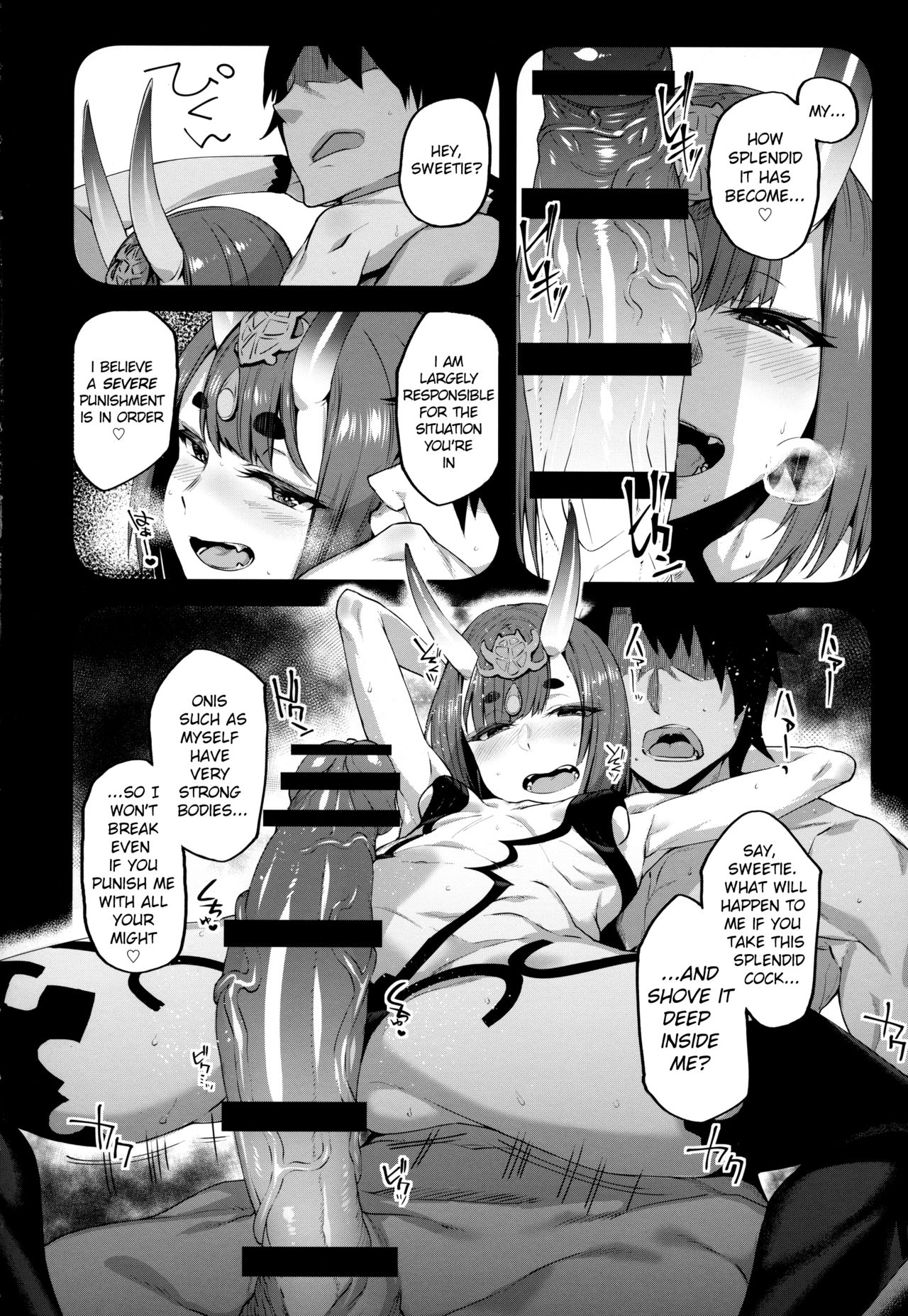 Osakabehime Nighttime Assault - Drinking semen like an energy drink! page 11