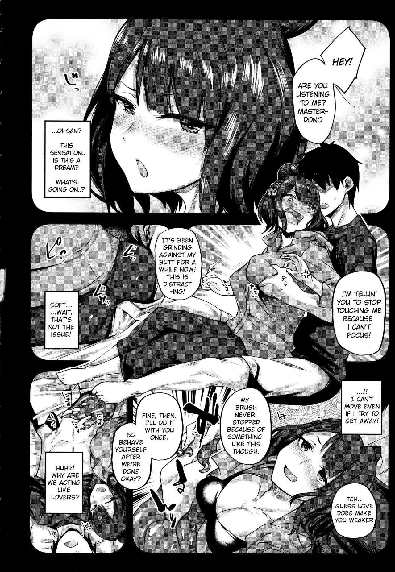 Osakabehime Nighttime Assault - Drinking semen like an energy drink! page 5