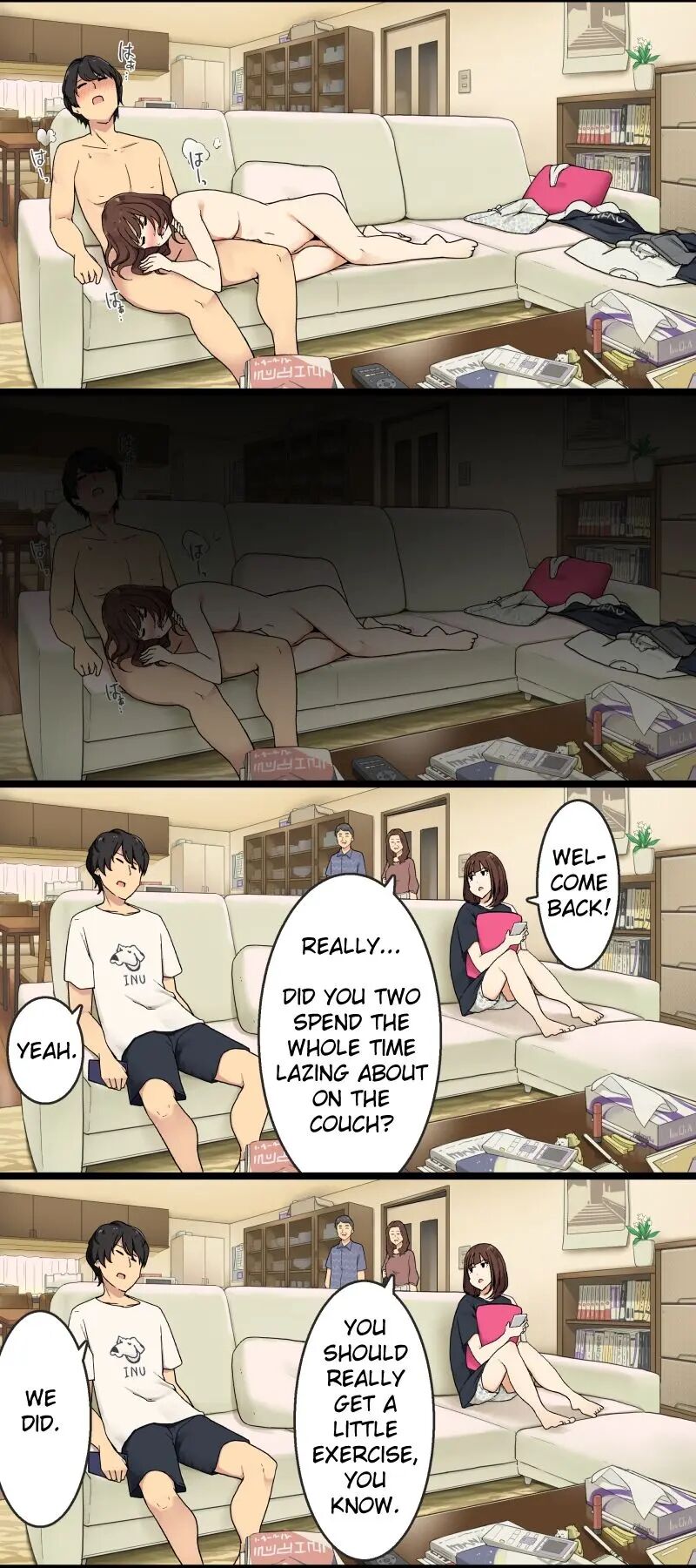 Osanai koro kara Jitsu no Kazoku no You ni Sugoshite kita Gishi to H suru Hanashi page 12