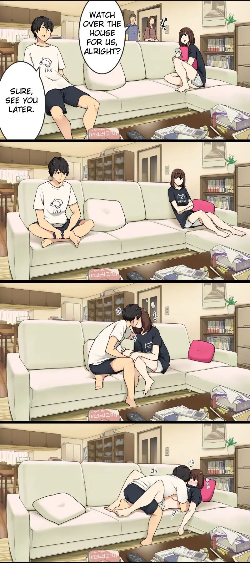 Osanai koro kara Jitsu no Kazoku no You ni Sugoshite kita Gishi to H suru Hanashi page 9