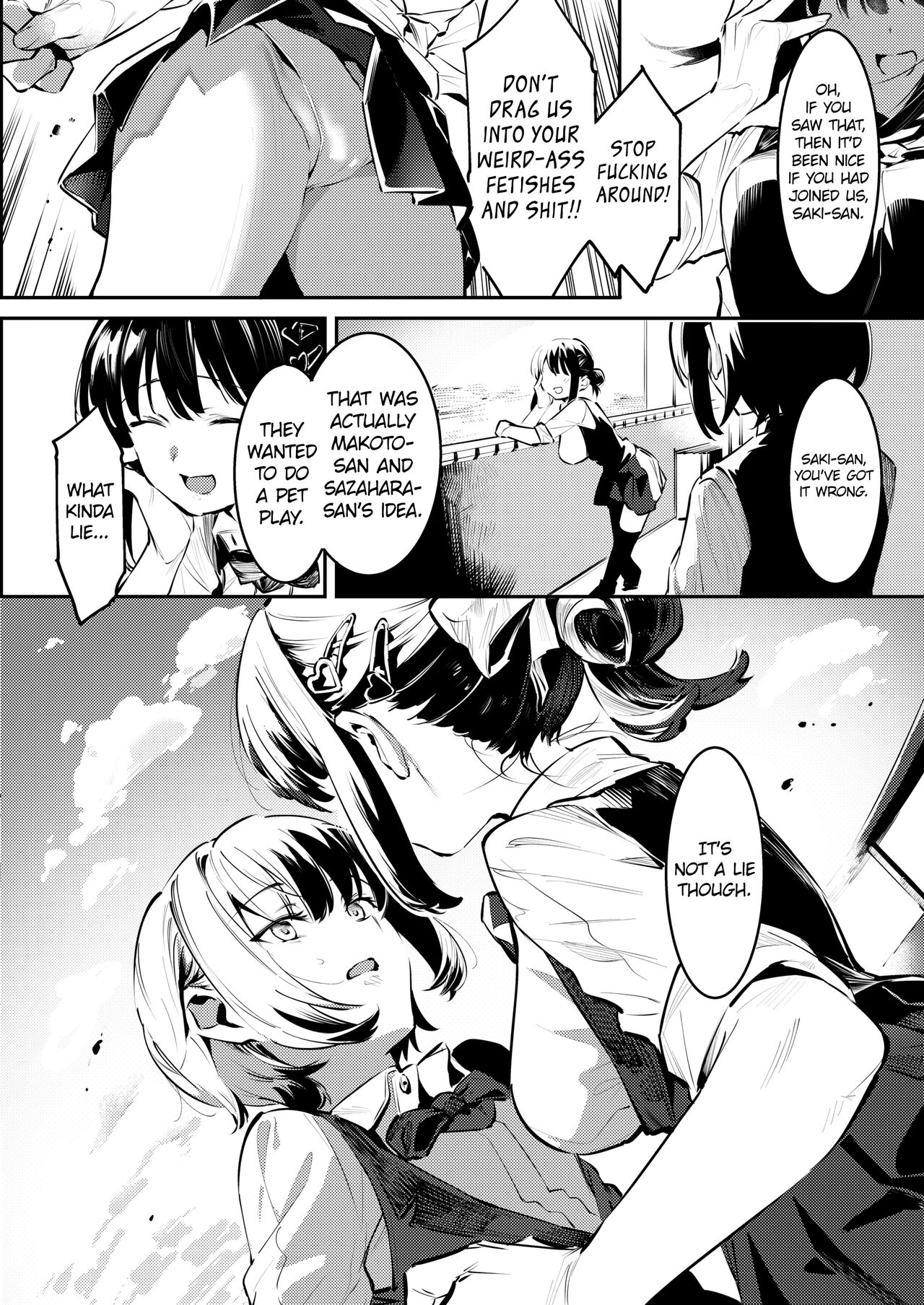 Osananajimi to Ecchi na Bukatsu!? Saki to Kana no Nakayoshi Daisakusen page 38