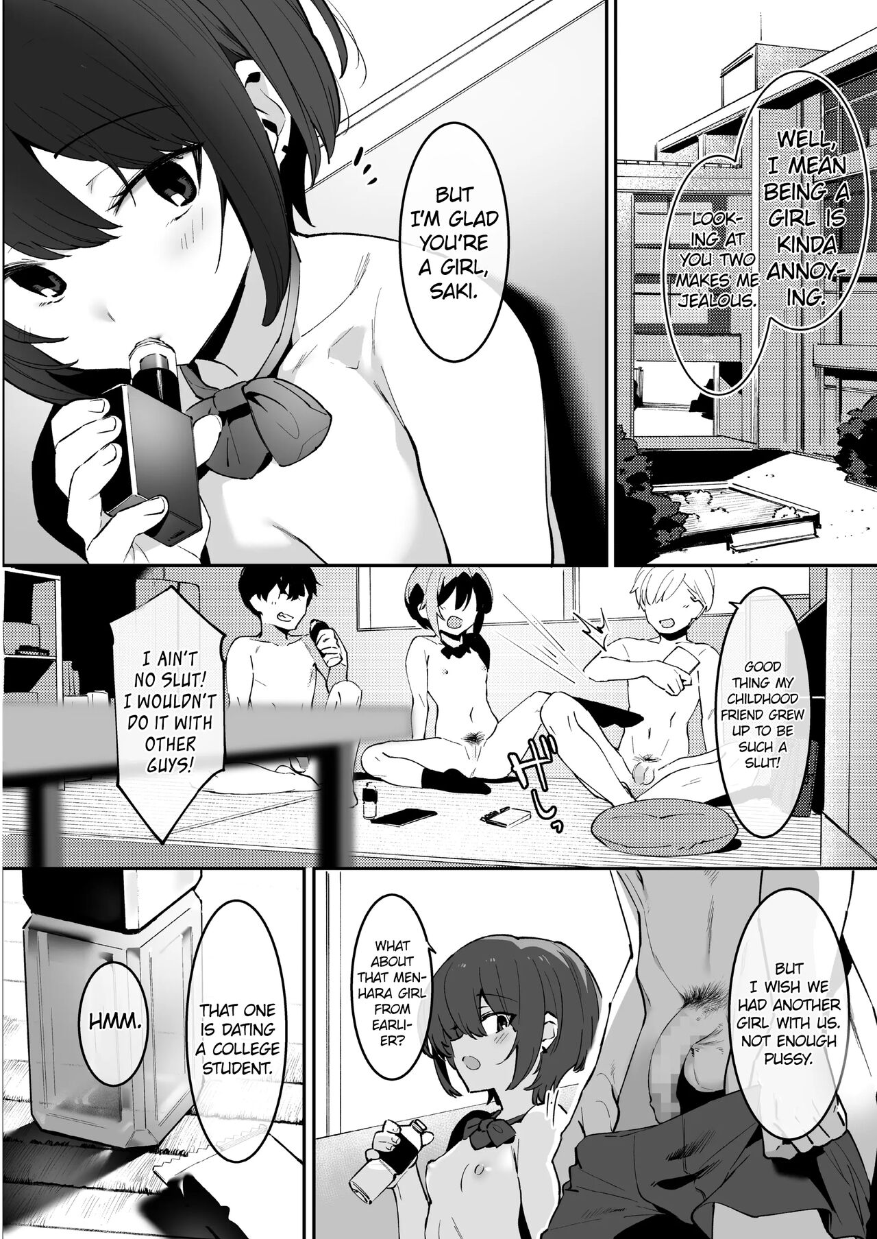 Osananajimi to Ecchi na Bukatsu!? Saki to Kana no Nakayoshi Daisakusen page 4