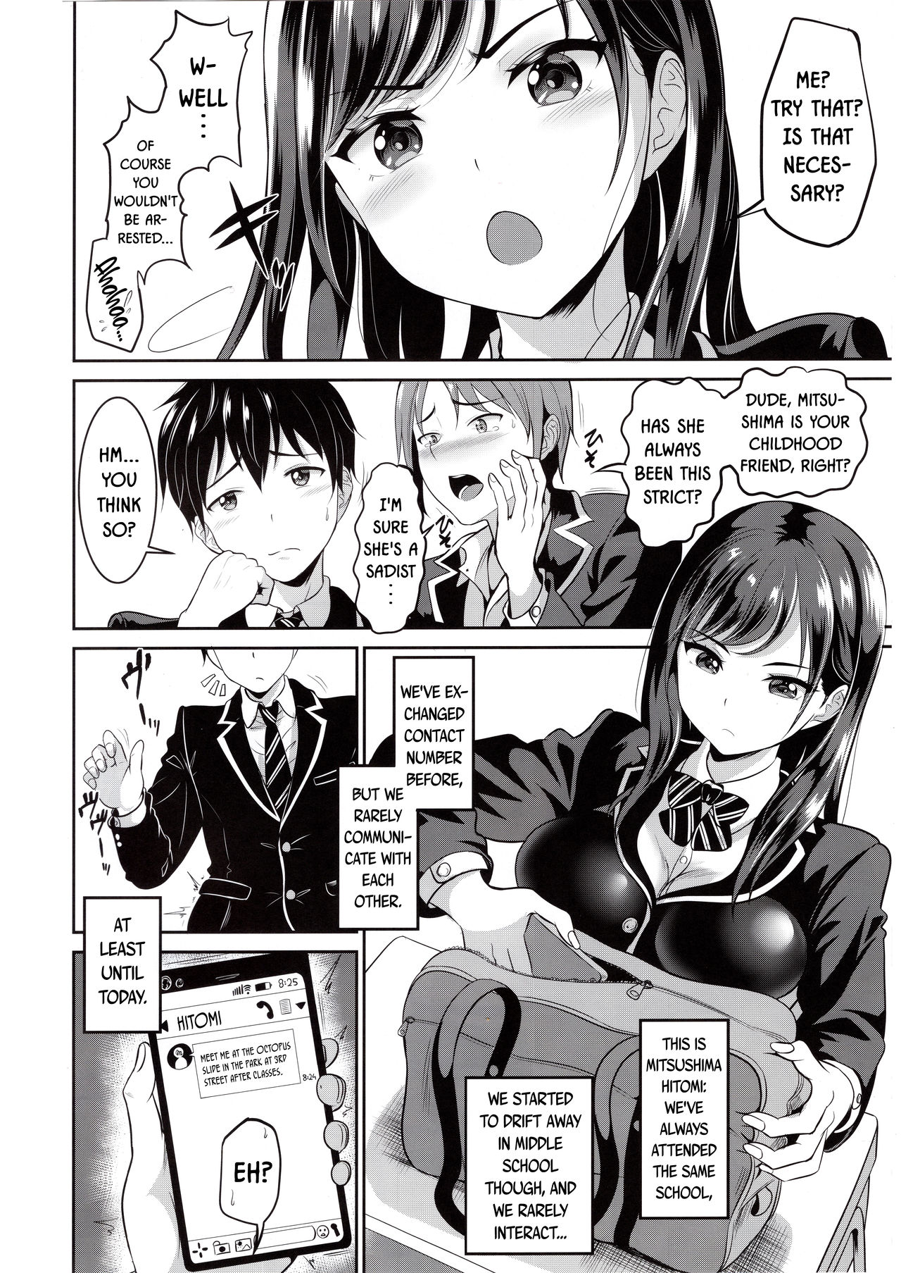 Osananajimi wa Ore Senyou no Niku Benki page 4