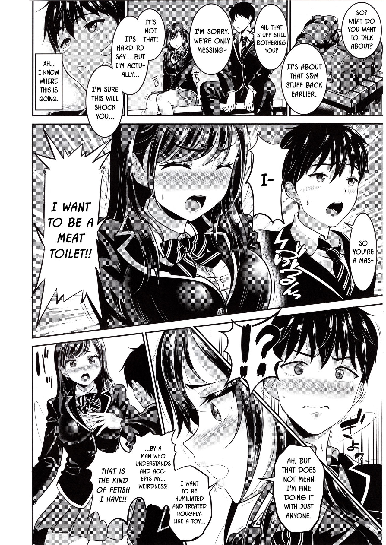 Osananajimi wa Ore Senyou no Niku Benki page 6