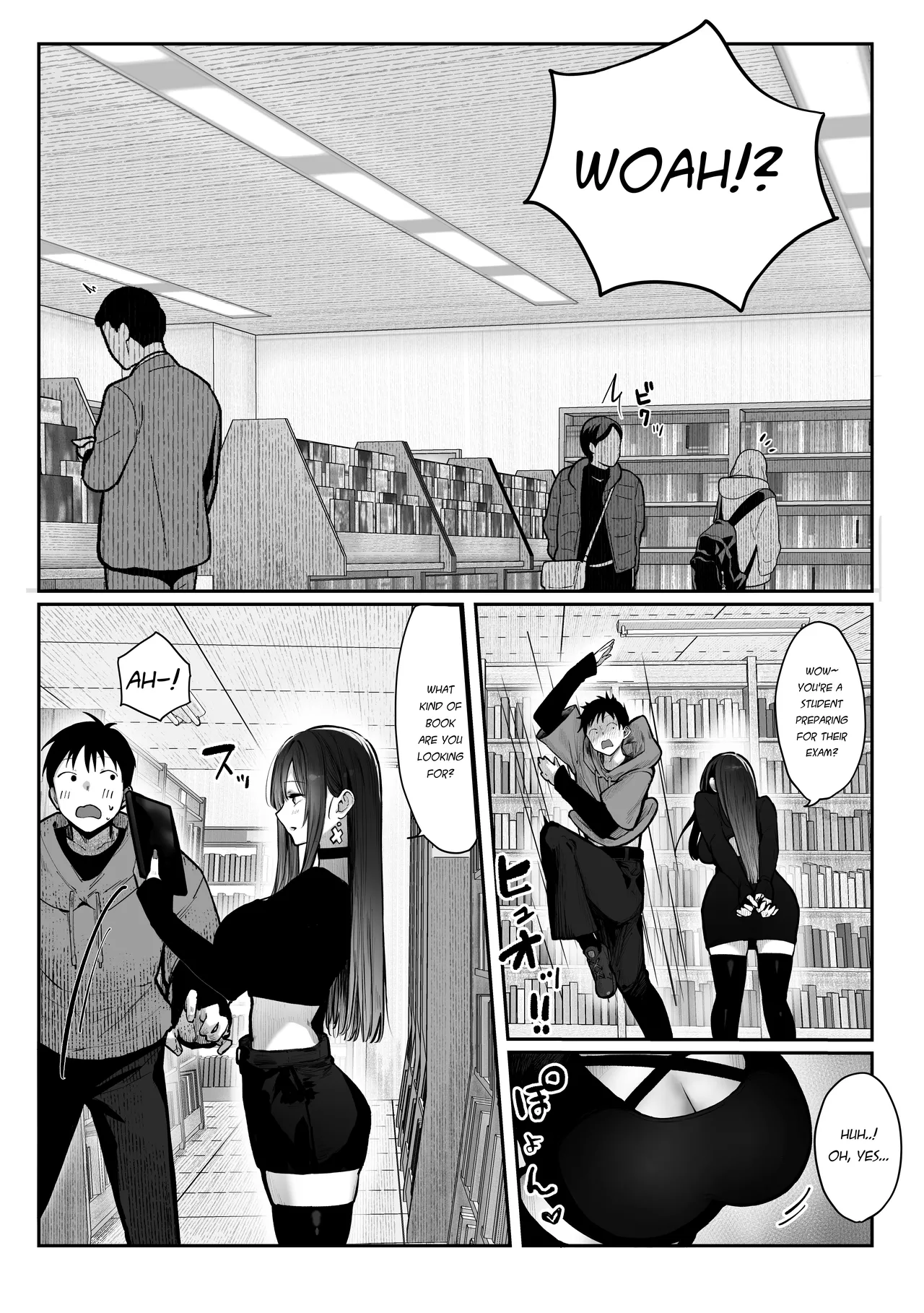 Oshiete Ageru ~Kyonyuu Bijin Onee-san to Rouninsei no Boku no OO na Ohanashi Zenpen~ page 27