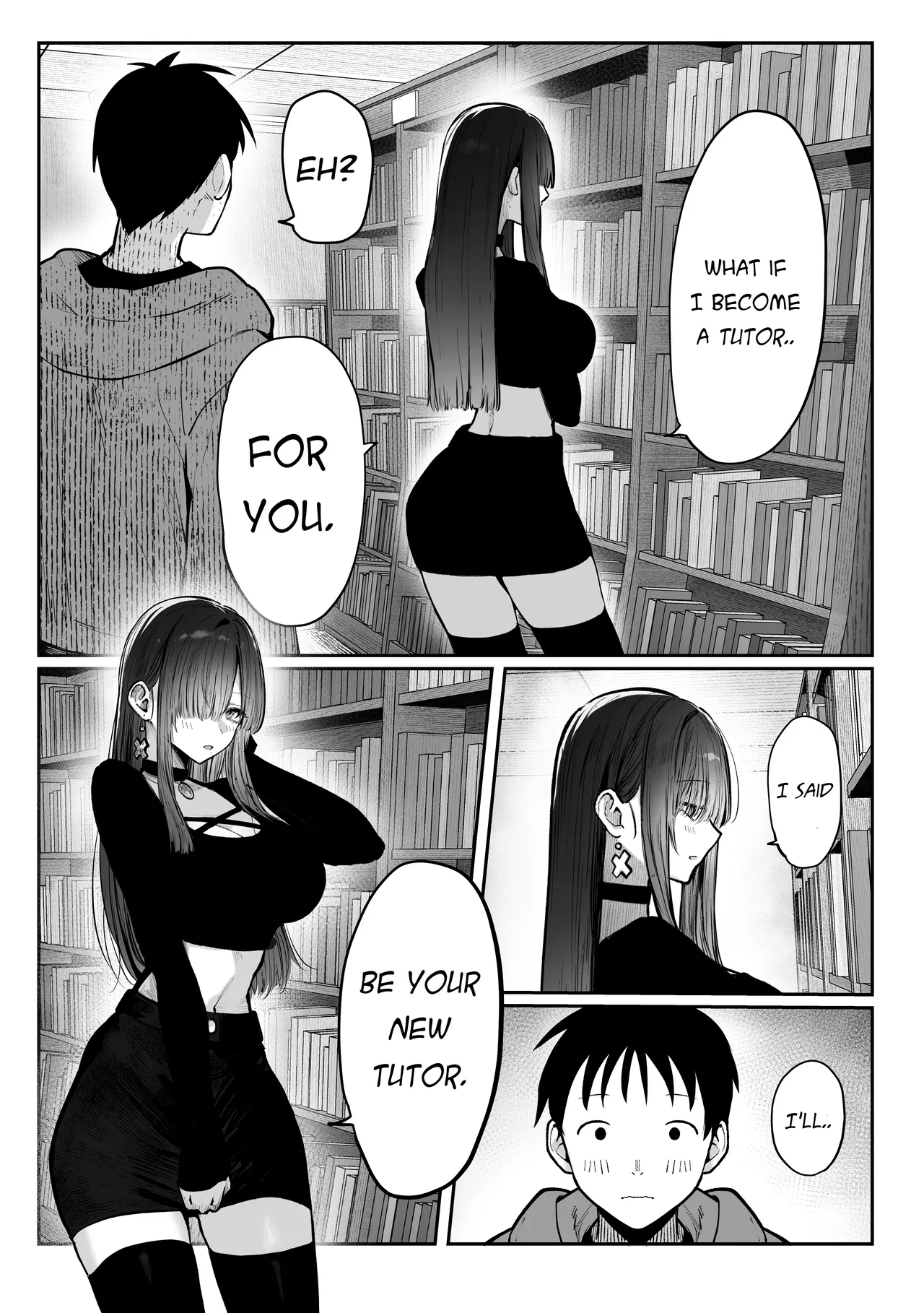 Oshiete Ageru ~Kyonyuu Bijin Onee-san to Rouninsei no Boku no OO na Ohanashi Zenpen~ page 29