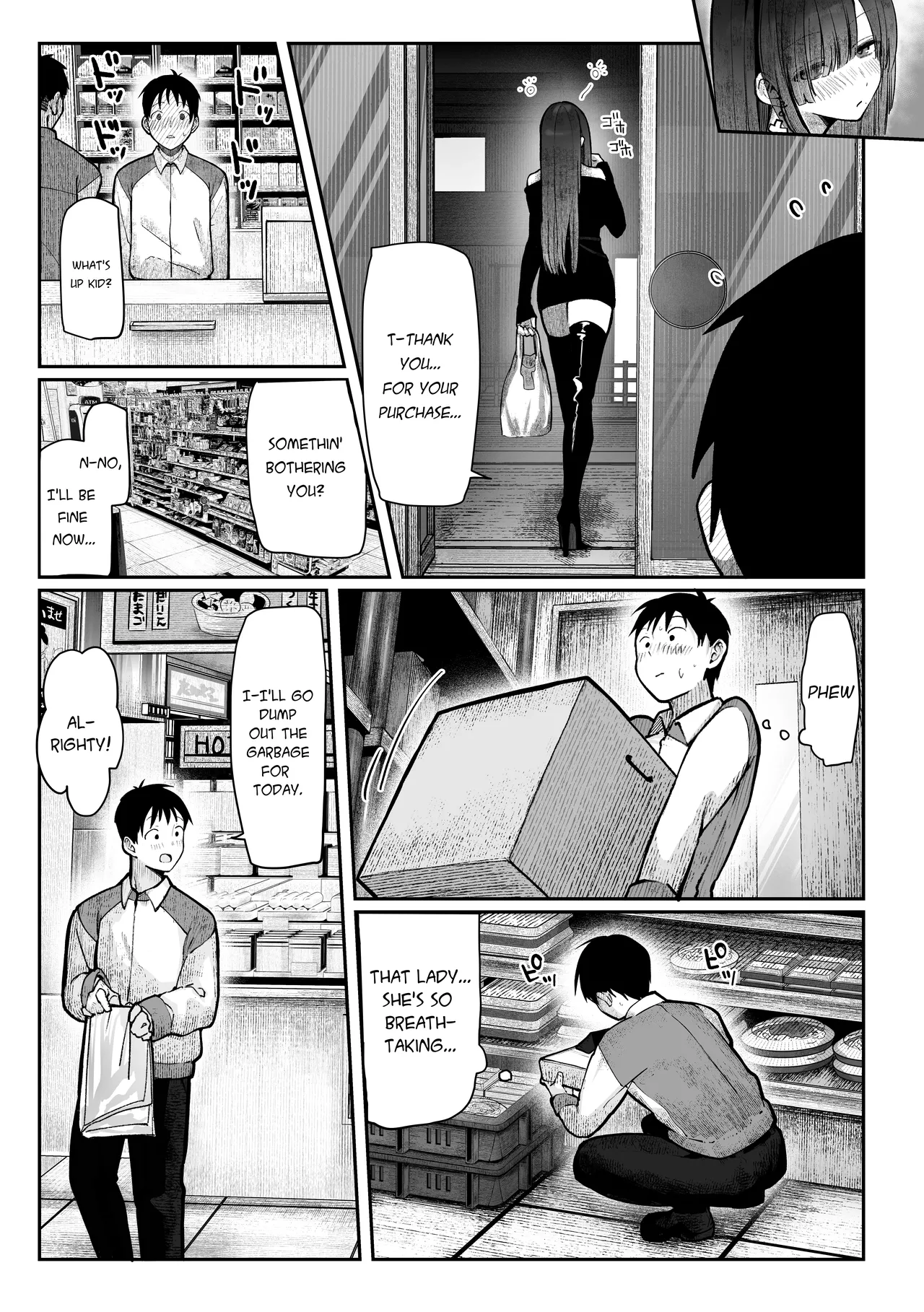 Oshiete Ageru ~Kyonyuu Bijin Onee-san to Rouninsei no Boku no OO na Ohanashi Zenpen~ page 8