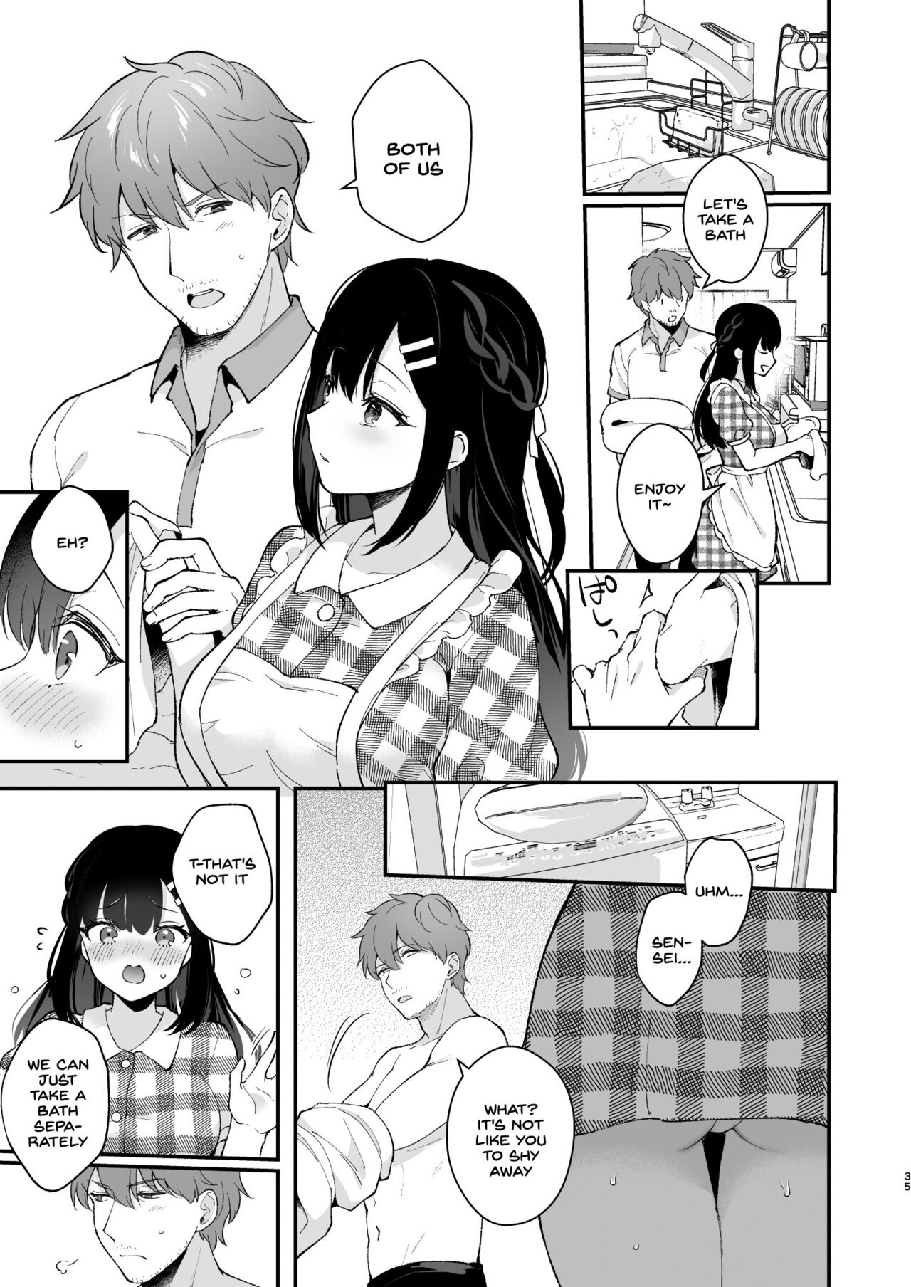 Oshikake Kanojo no Omamagoto page 34