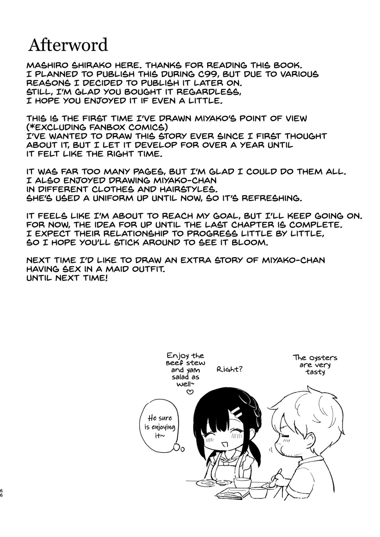 Oshikake Kanojo no Omamagoto page 65