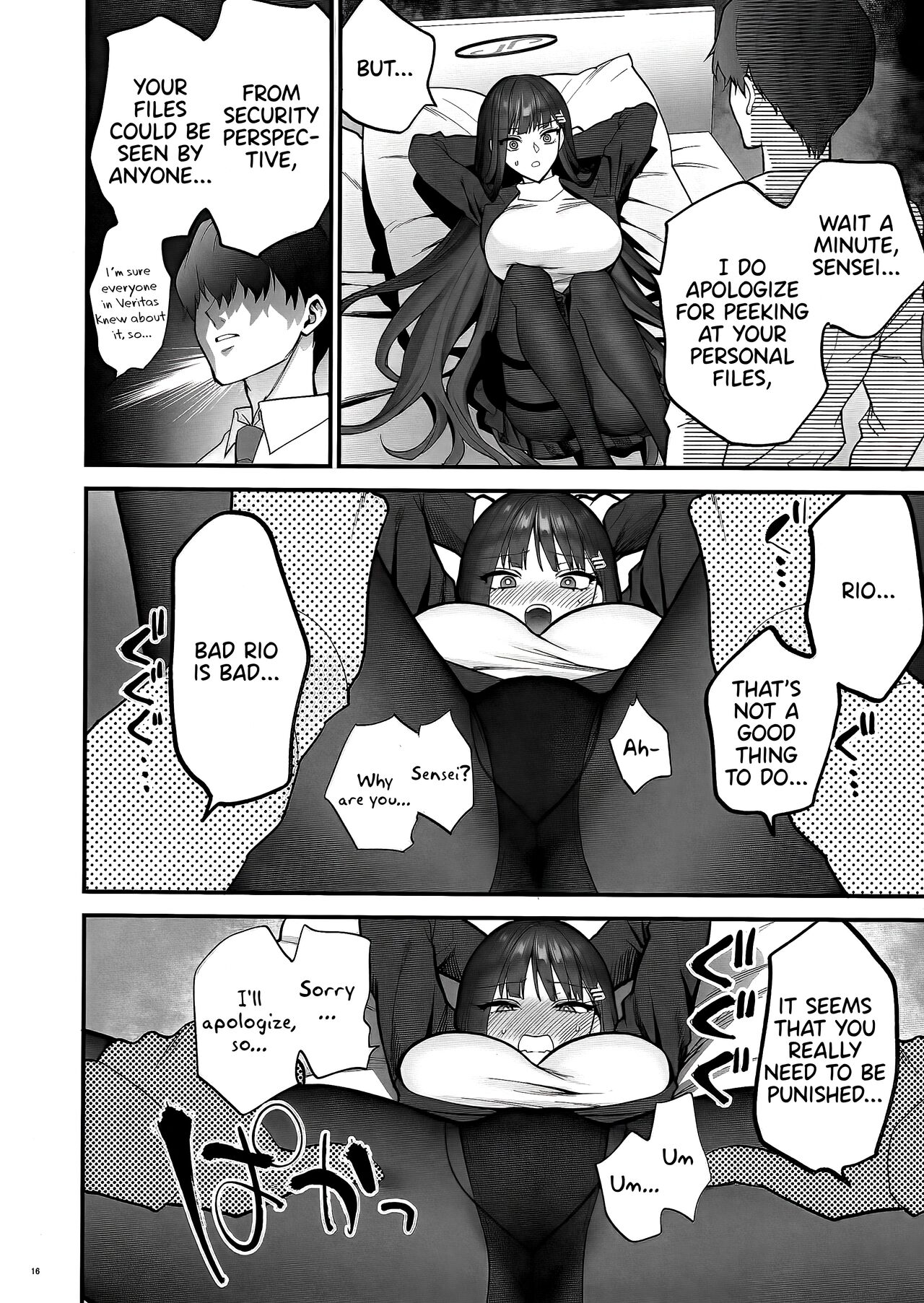 Oshioki no Jikan - Punishment time page 16