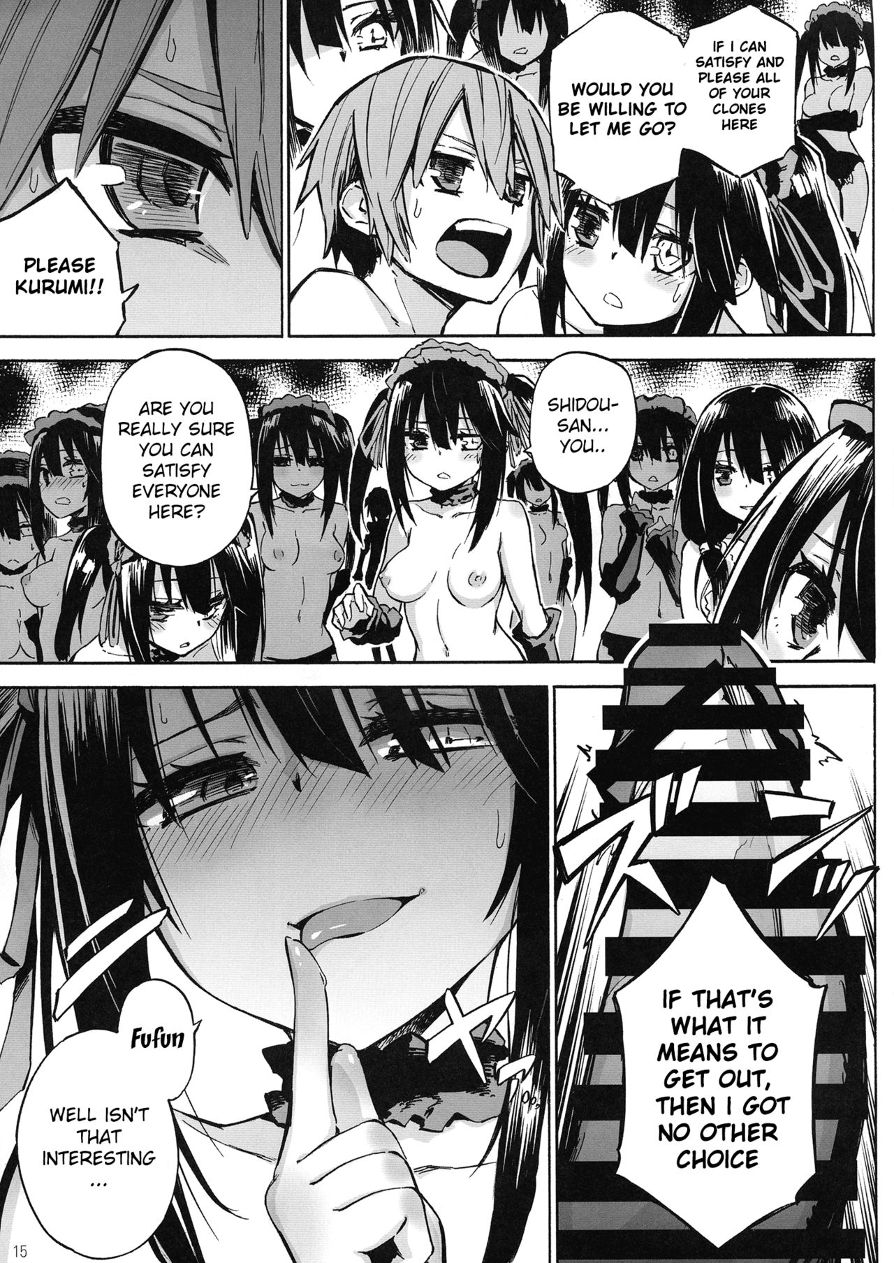 Oshokuji Kurumi-san page 15