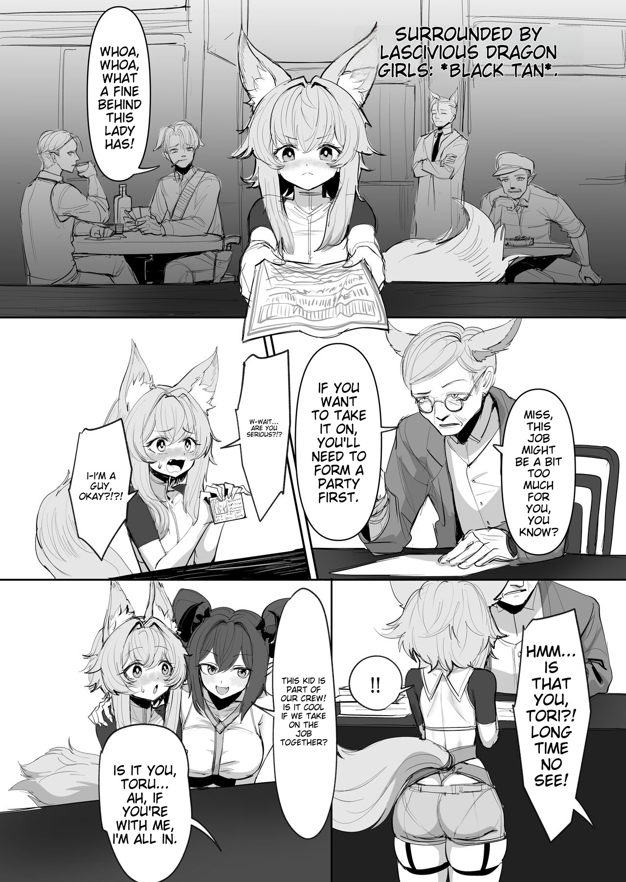 Osoware! Dekachichi Boyish Ryuumusume!! page 11