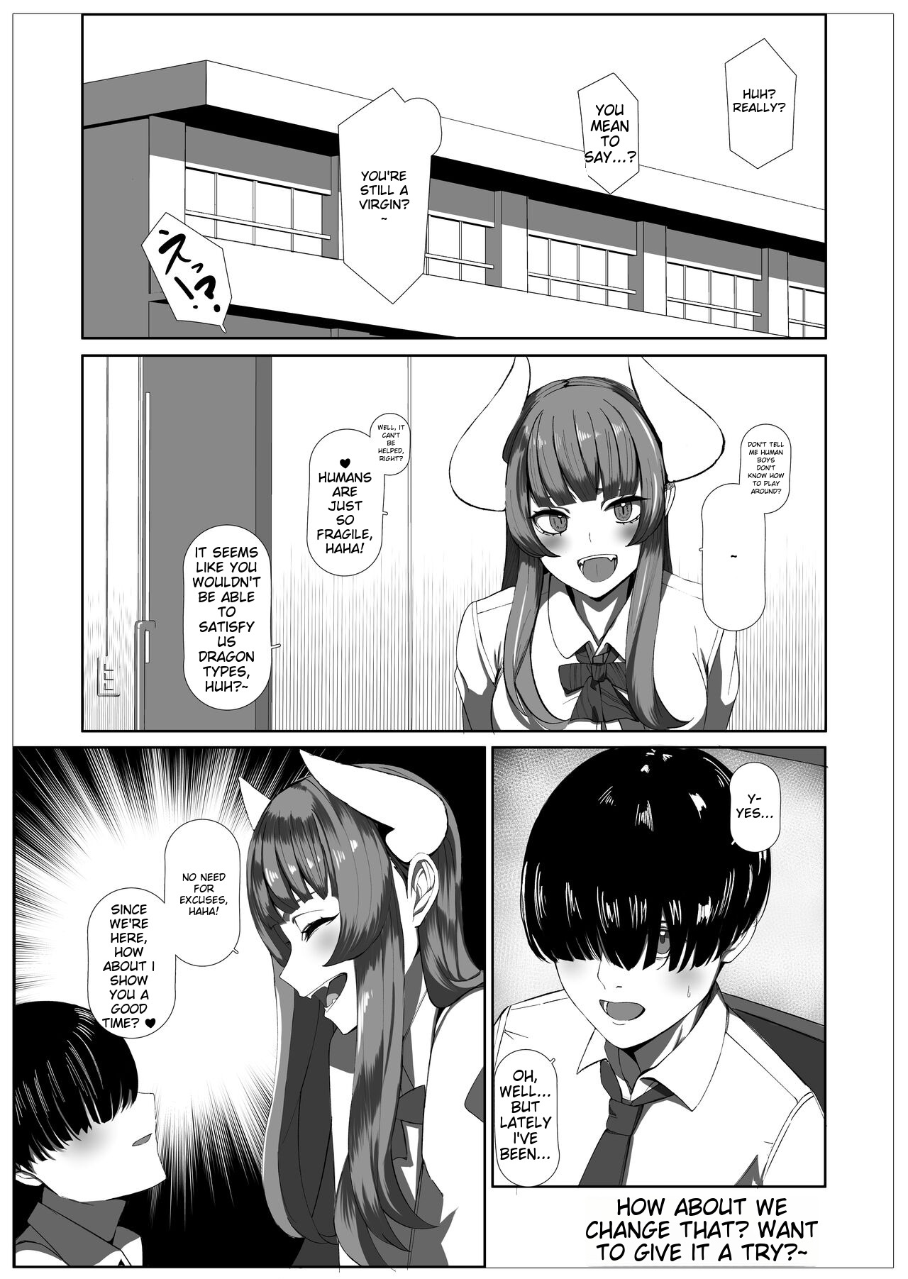 Osoware! Dekachichi Boyish Ryuumusume!! page 21