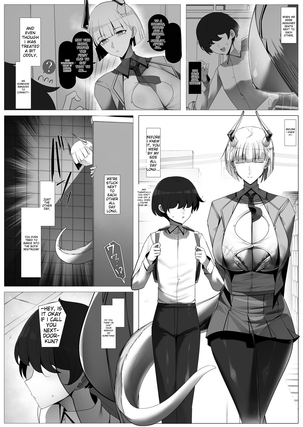 Osoware! Dekachichi Boyish Ryuumusume!! page 3