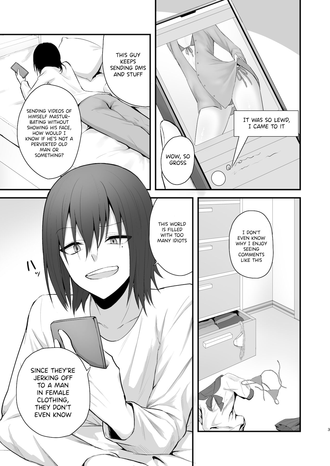 Osugaki ga Futanari Inma ni Wakaraserareru Hon page 4