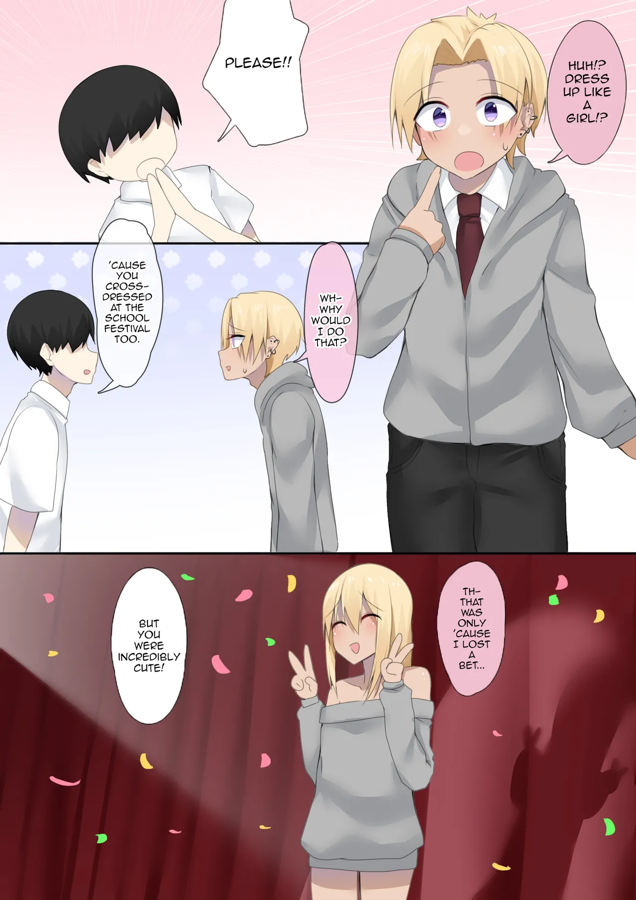Otaku-kun no Tame nara Josou mo Suru! page 2