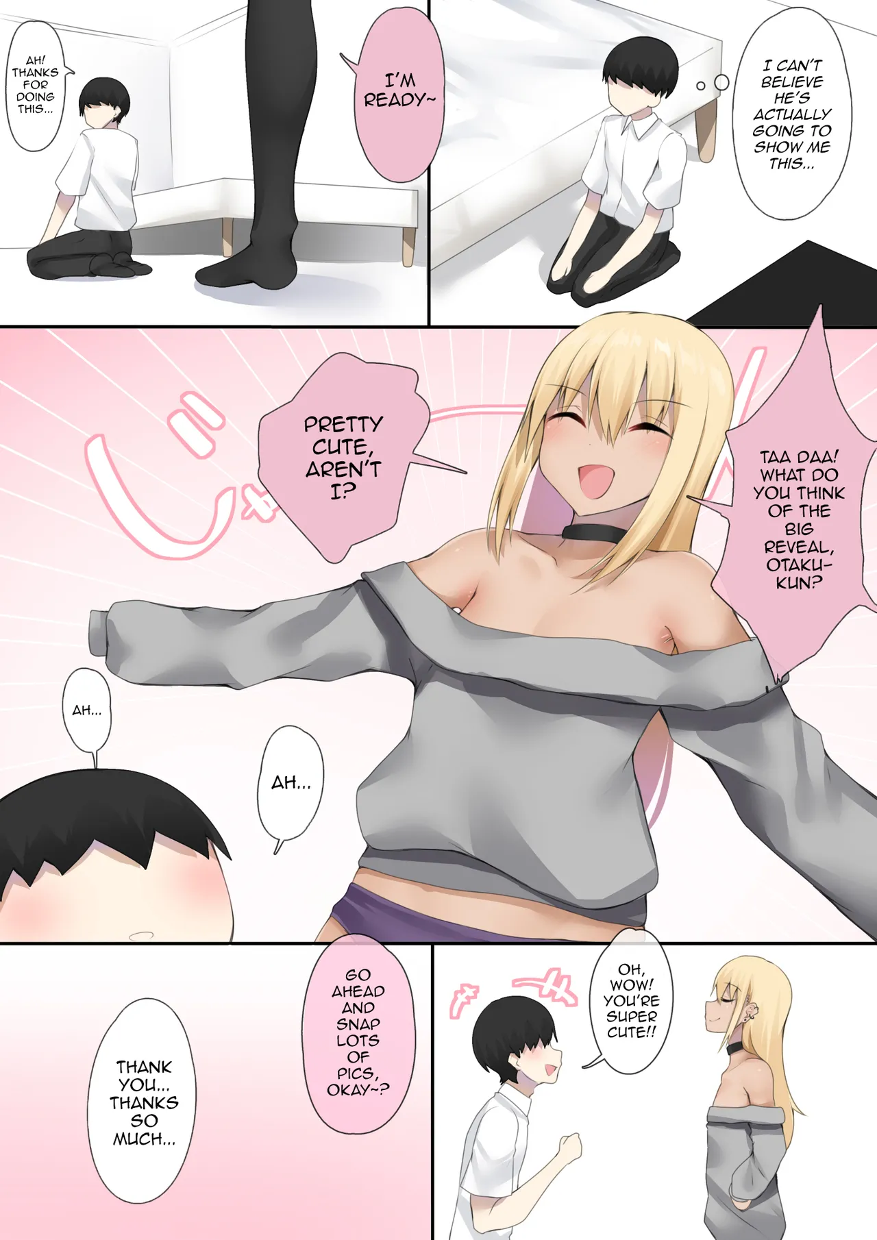 Otaku-kun no Tame nara Josou mo Suru! page 4