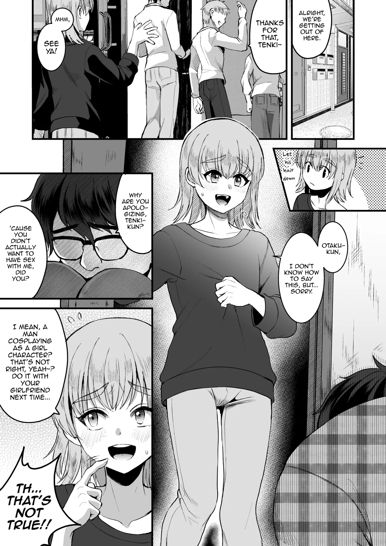 Otaku ni Yasashi Benki-kun. Jou page 28