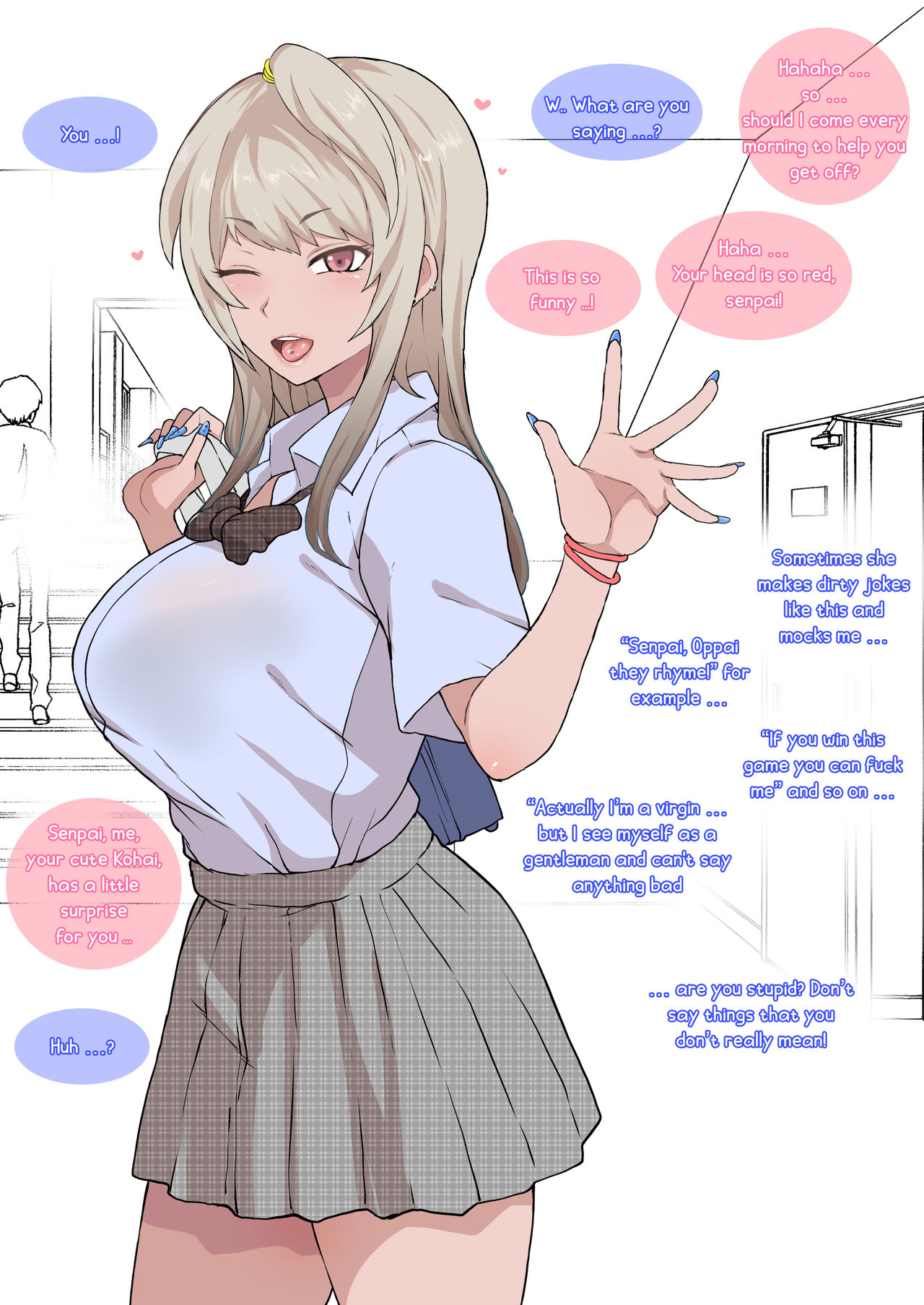 Otaku no Boku to Iikanjidatta Kuro Gal Kouhai o Netorareru Mini page 2