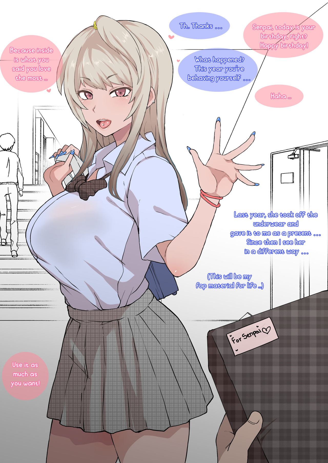Otaku no Boku to Iikanjidatta Kuro Gal Kouhai o Netorareru Mini page 3