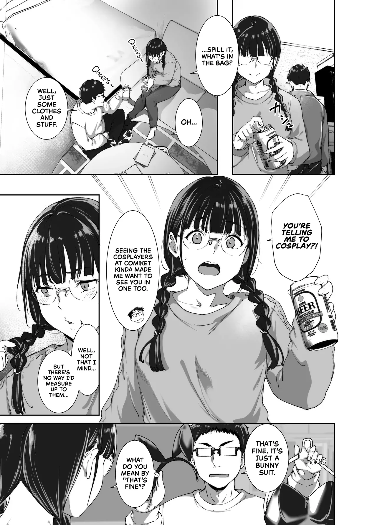 Otaku Tomodachi to no Sex wa Saikou ni Kimochi Ii Sex with Your Otaku Friend is Mindblowing PART 1 + 2 + 3 page 93