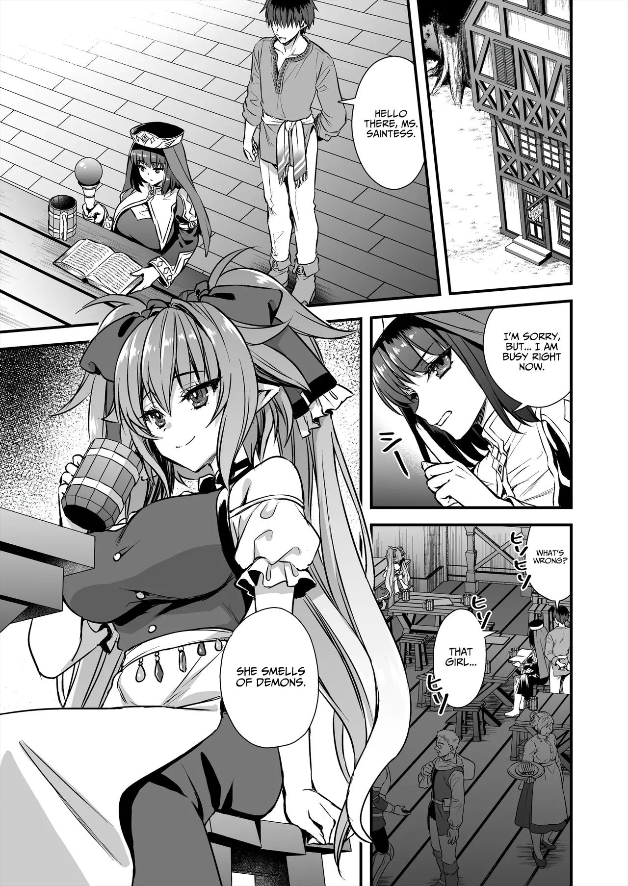 Otherworldly Elf's Demon Eye of Arousal 8 ~Succubus NTR Arc~ [English] [AKOTLs] [Digital] page 6