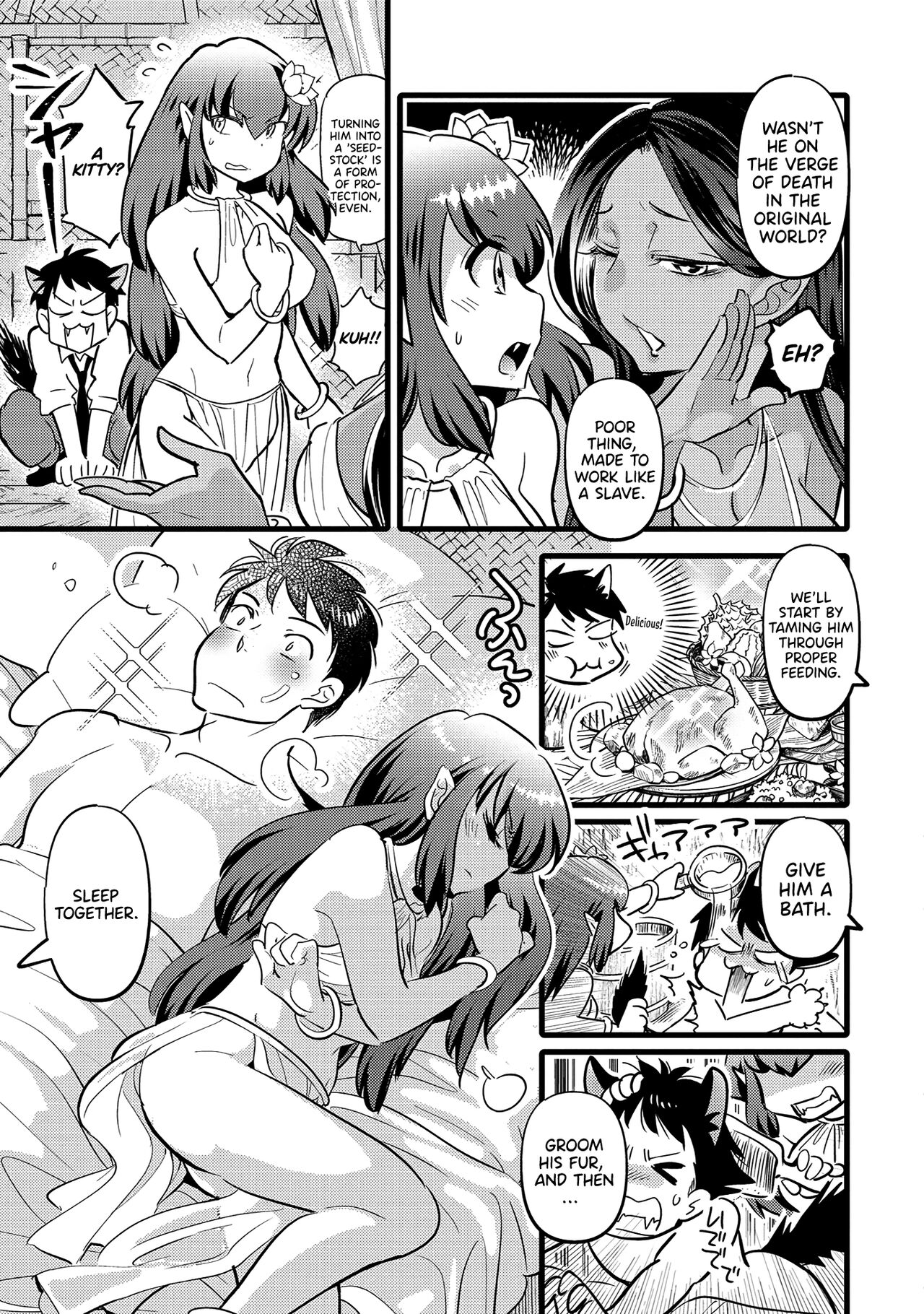 ; Otherworldly Harem with Extremely Erotic Cheats Comic Anthology page 7
