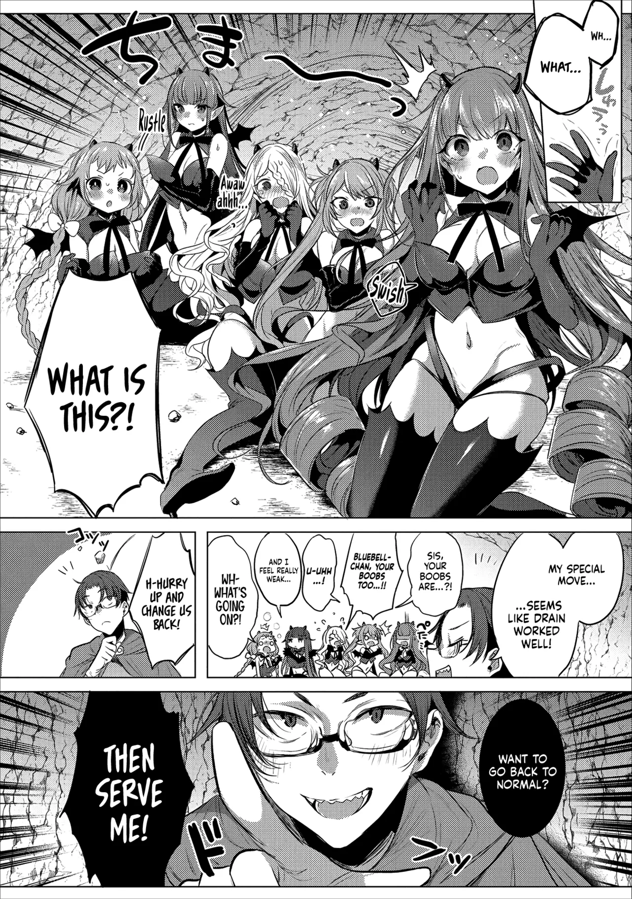 ; Otherworldly Harem with Extremely Erotic Cheats Comic Anthology page 19