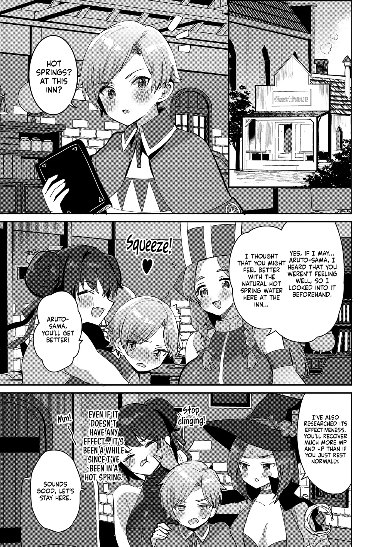 ; Otherworldly Harem with Extremely Erotic Cheats Comic Anthology page 37