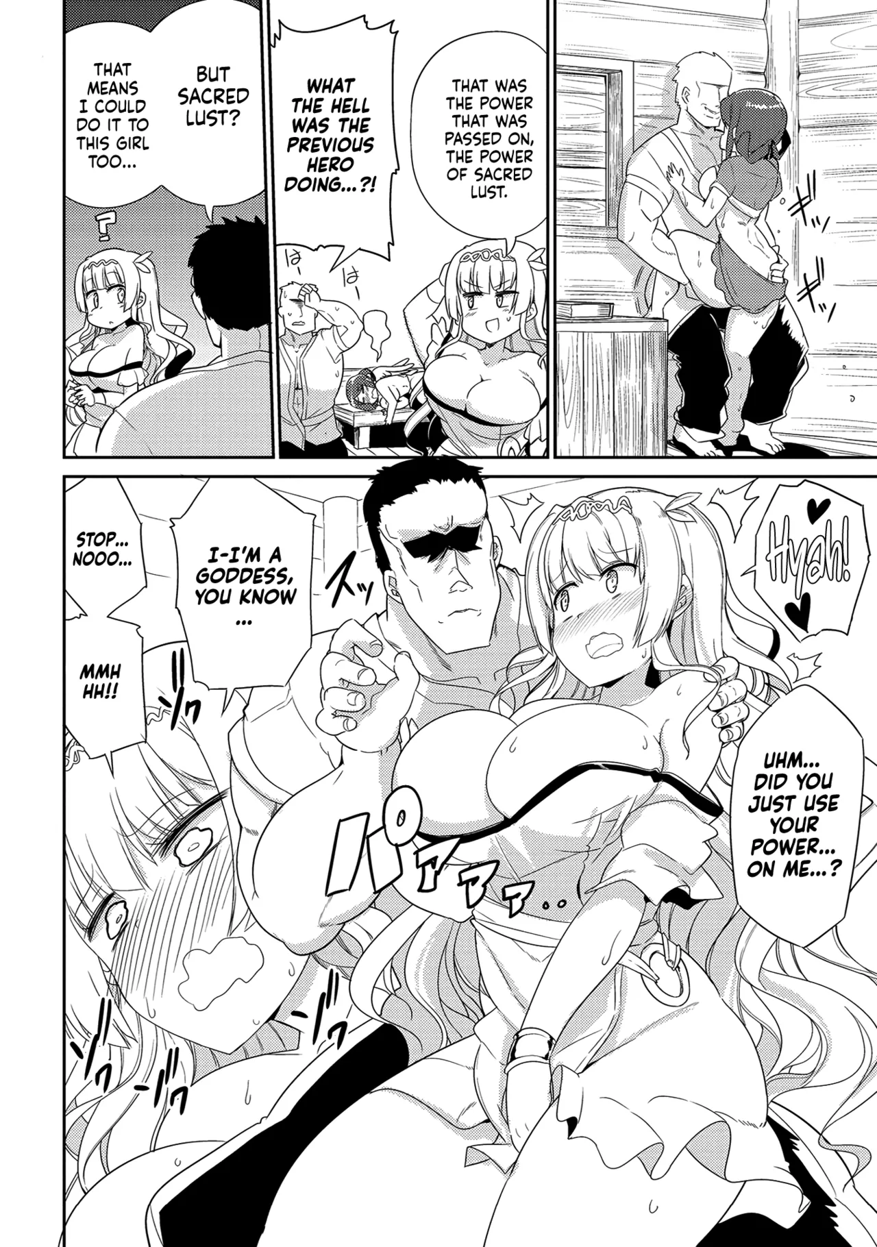 ; Otherworldly Harem with Extremely Erotic Cheats Comic Anthology page 55
