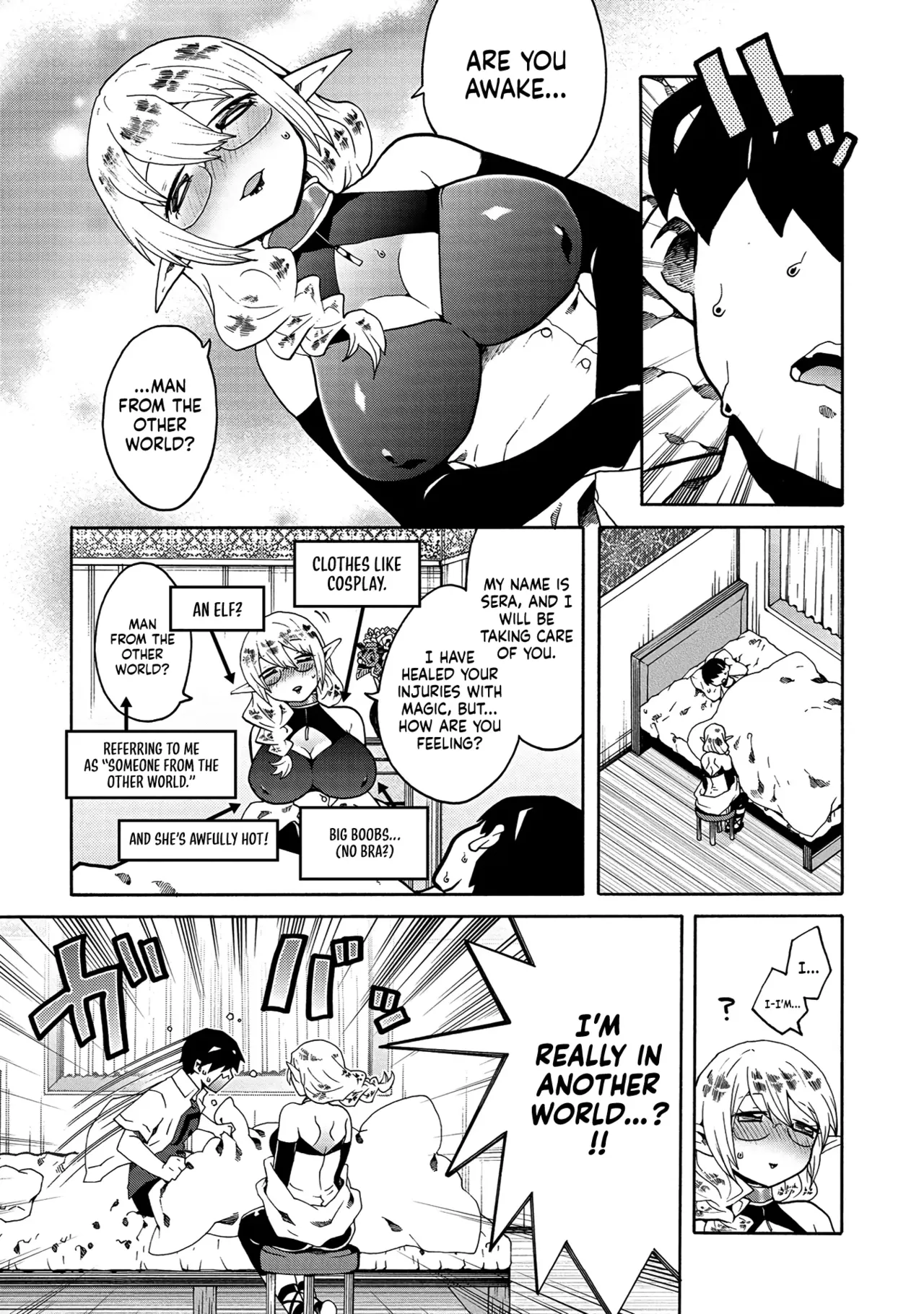 ; Otherworldly Harem with Extremely Erotic Cheats Comic Anthology page 98