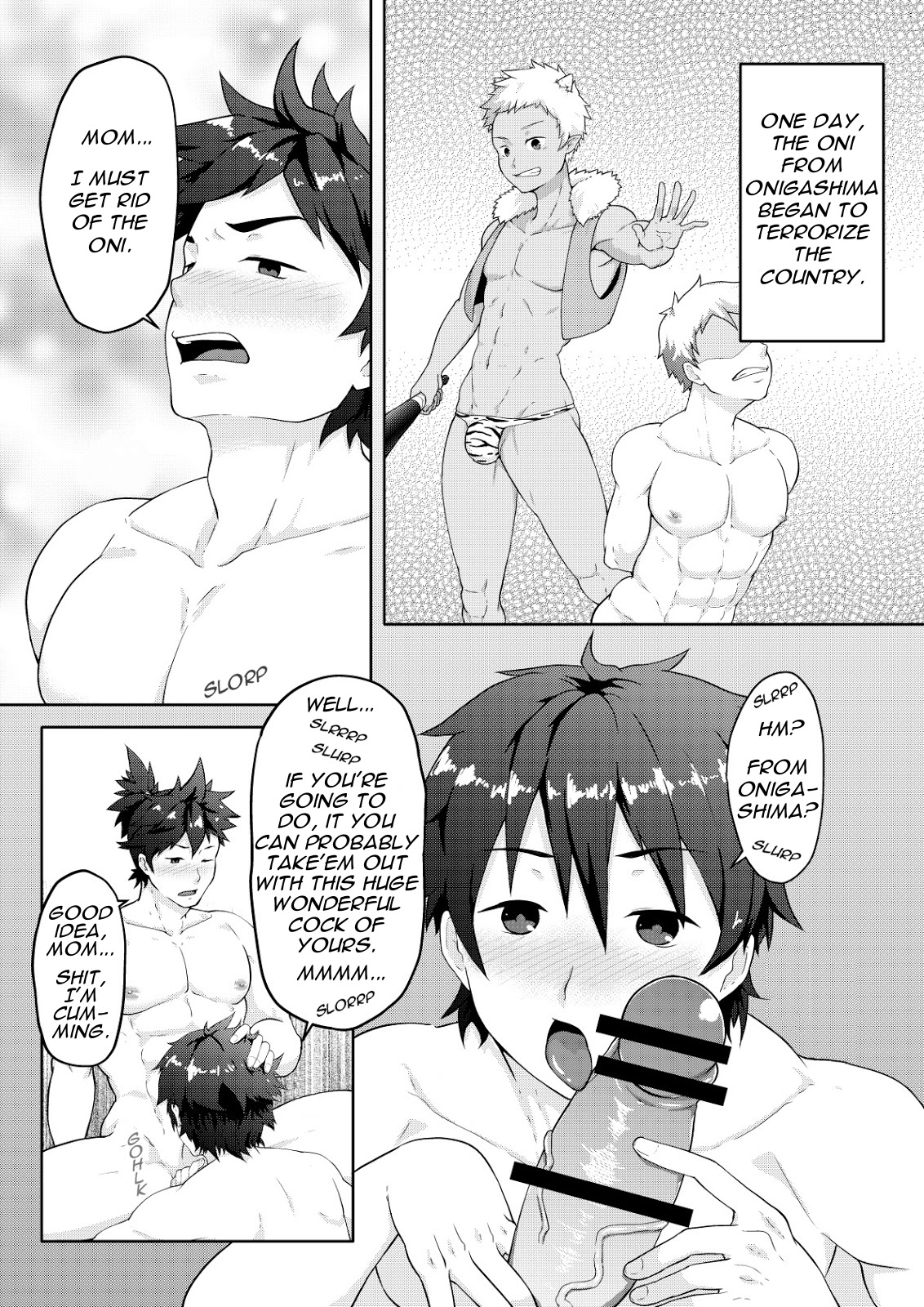 Otogibanashi Momotarou page 10