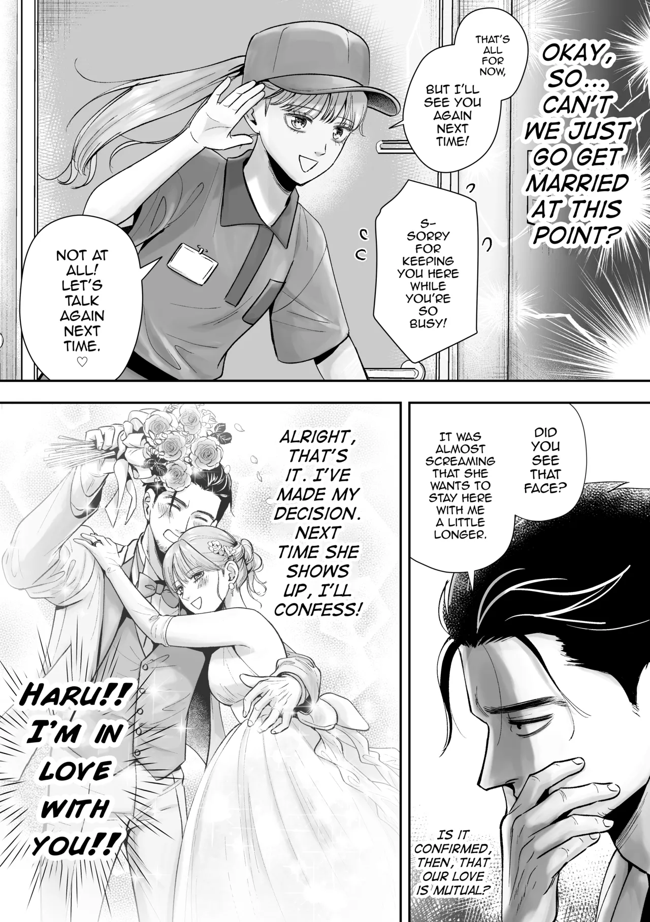 Otoko no Ko otodokeshimasu! ~Itsumo kuru Haitatsuin-san ga masaka no Otoko no Ko dattakedo mayowazu hameta~ page 10