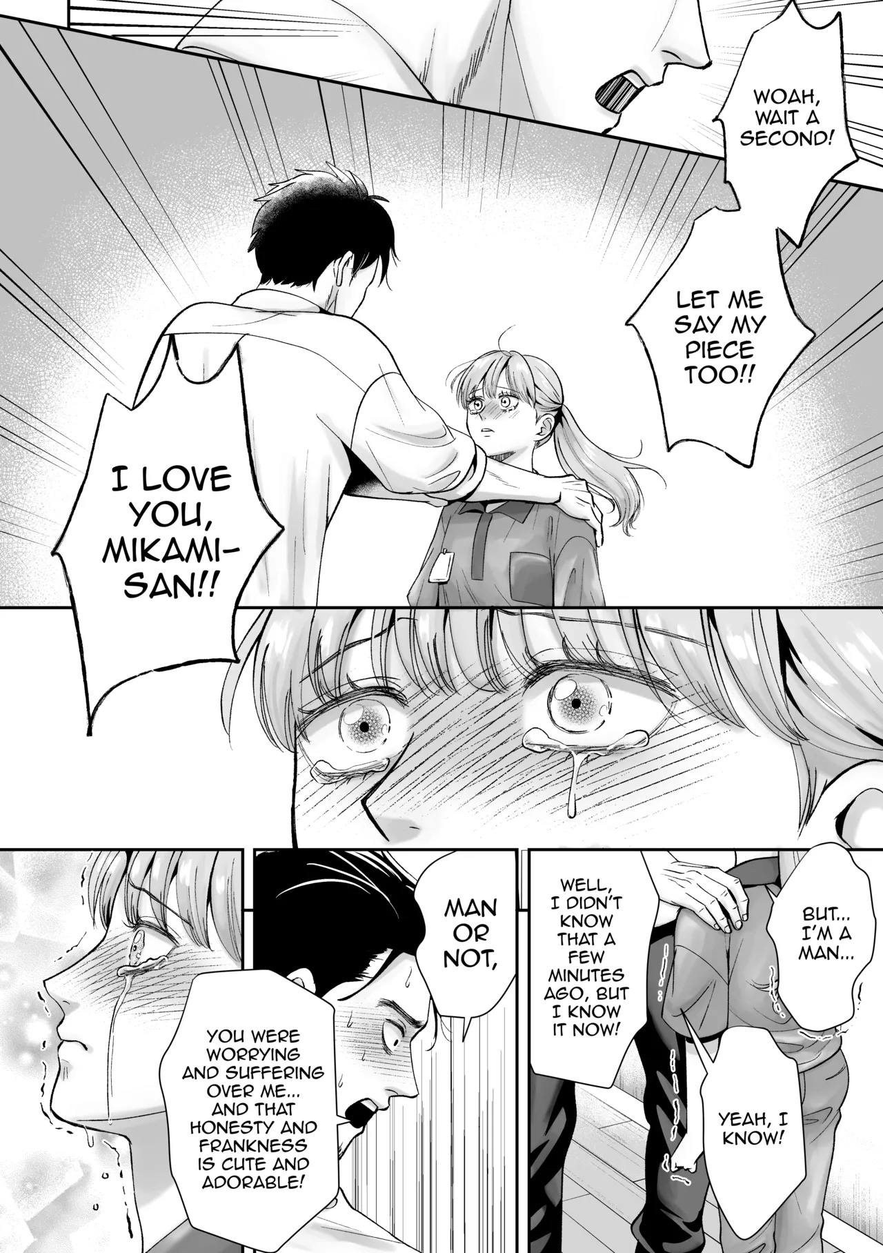 Otoko no Ko otodokeshimasu! ~Itsumo kuru Haitatsuin-san ga masaka no Otoko no Ko dattakedo mayowazu hameta~ page 16
