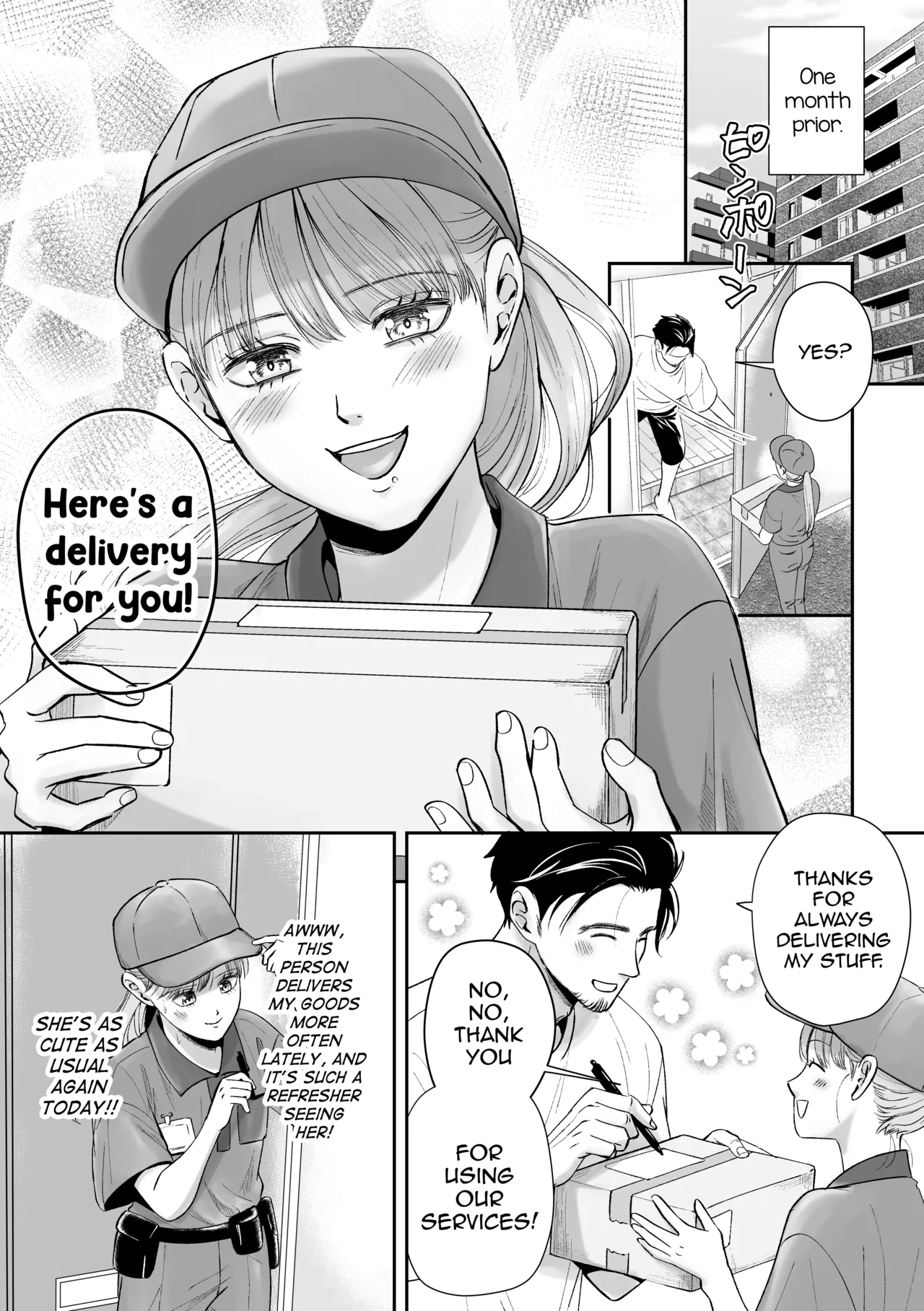 Otoko no Ko otodokeshimasu! ~Itsumo kuru Haitatsuin-san ga masaka no Otoko no Ko dattakedo mayowazu hameta~ page 4