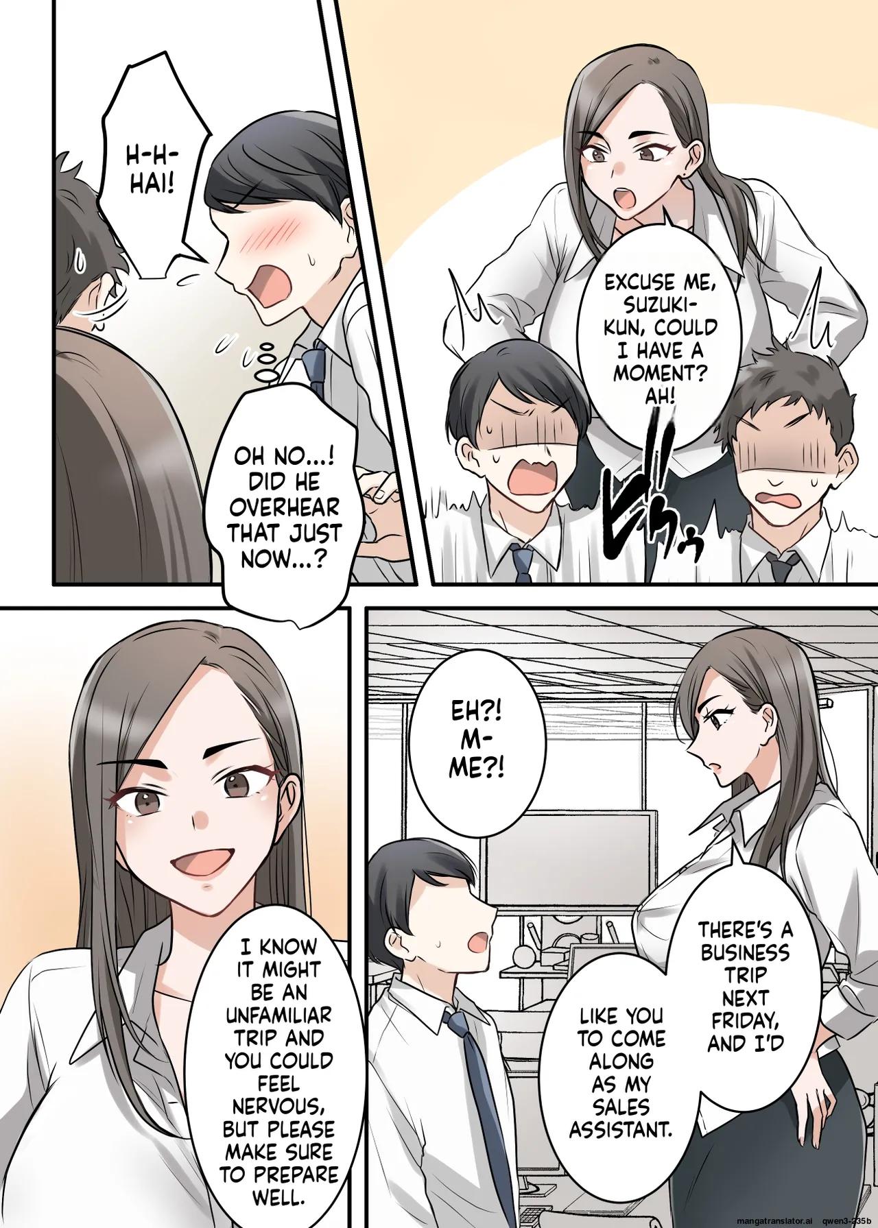 Otokomasari na Kyonyuu Hitozuma Joushi to Amaama SeFri Kankei ni Natta Ken page 4