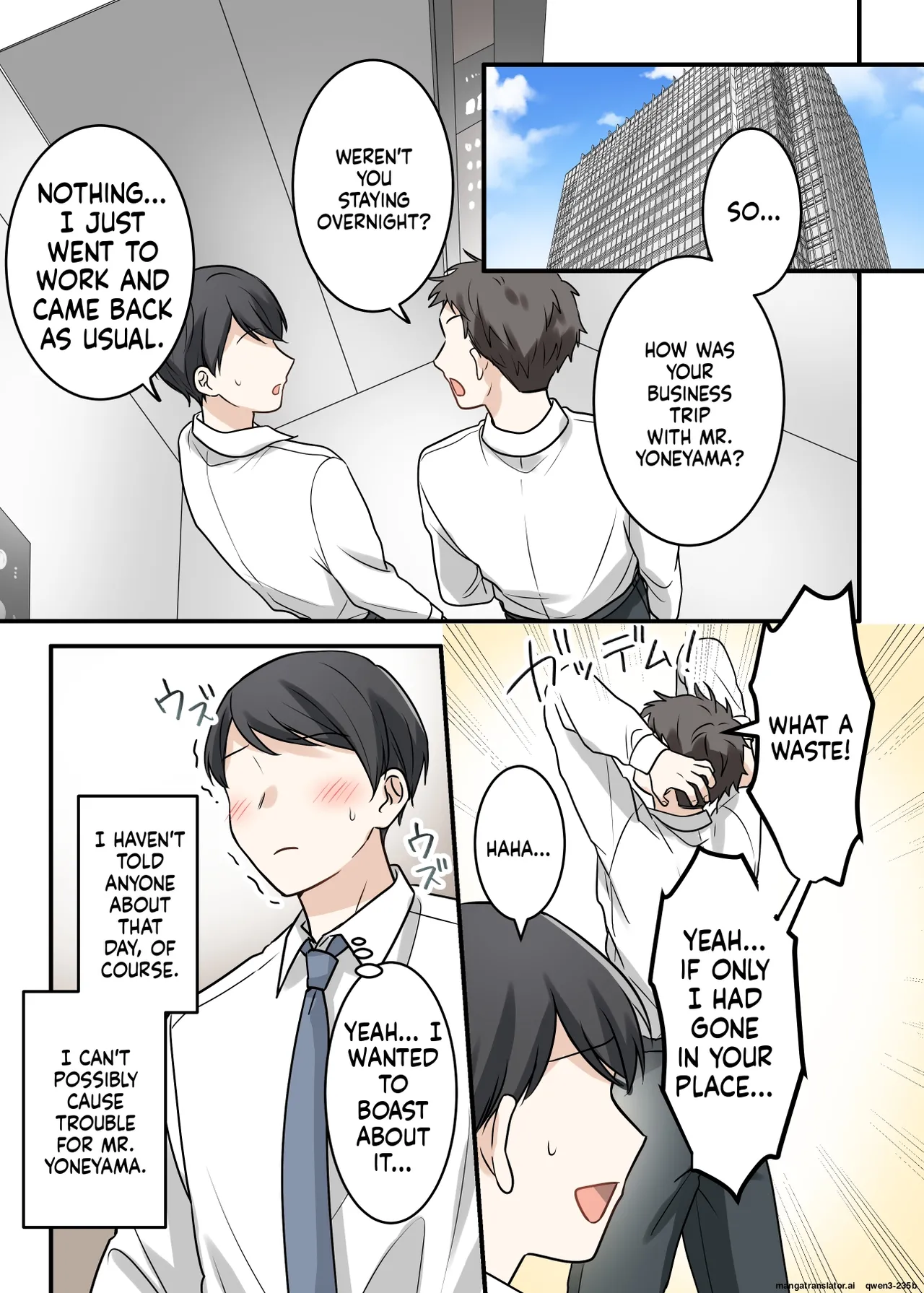 Otokomasari na Kyonyuu Hitozuma Joushi to Amaama SeFri Kankei ni Natta Ken page 50