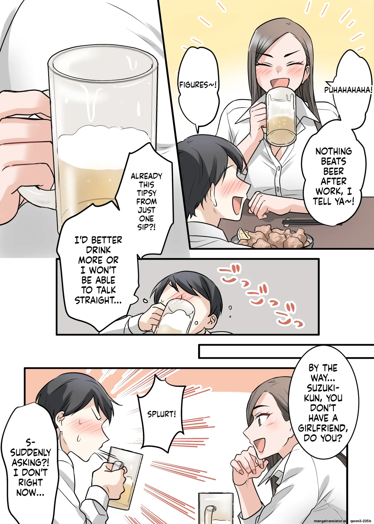Otokomasari na Kyonyuu Hitozuma Joushi to Amaama SeFri Kankei ni Natta Ken page 9