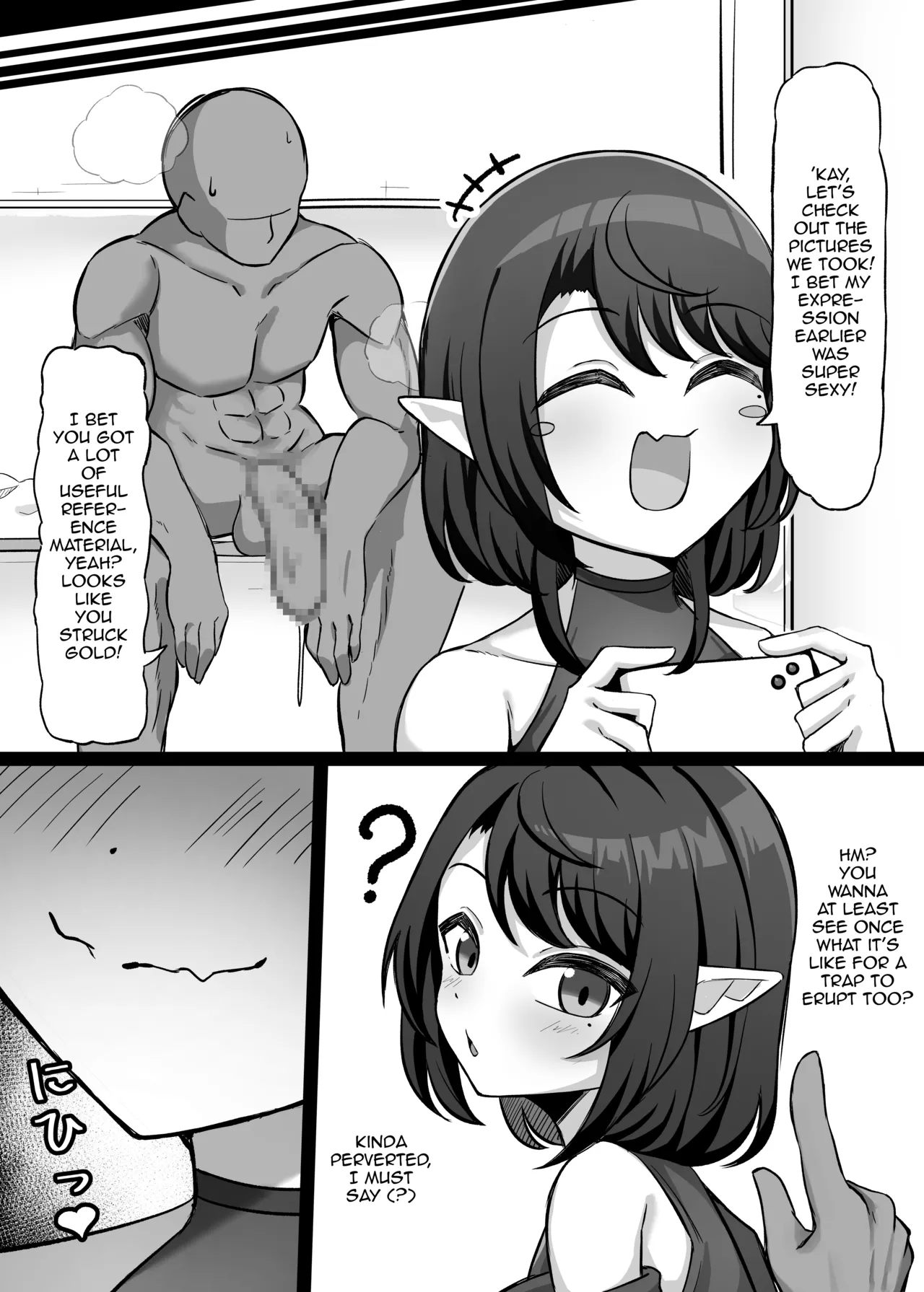 Otokonoko Eshi ga Mizukara Ero Manga no Sozai ni Naru Koto page 13