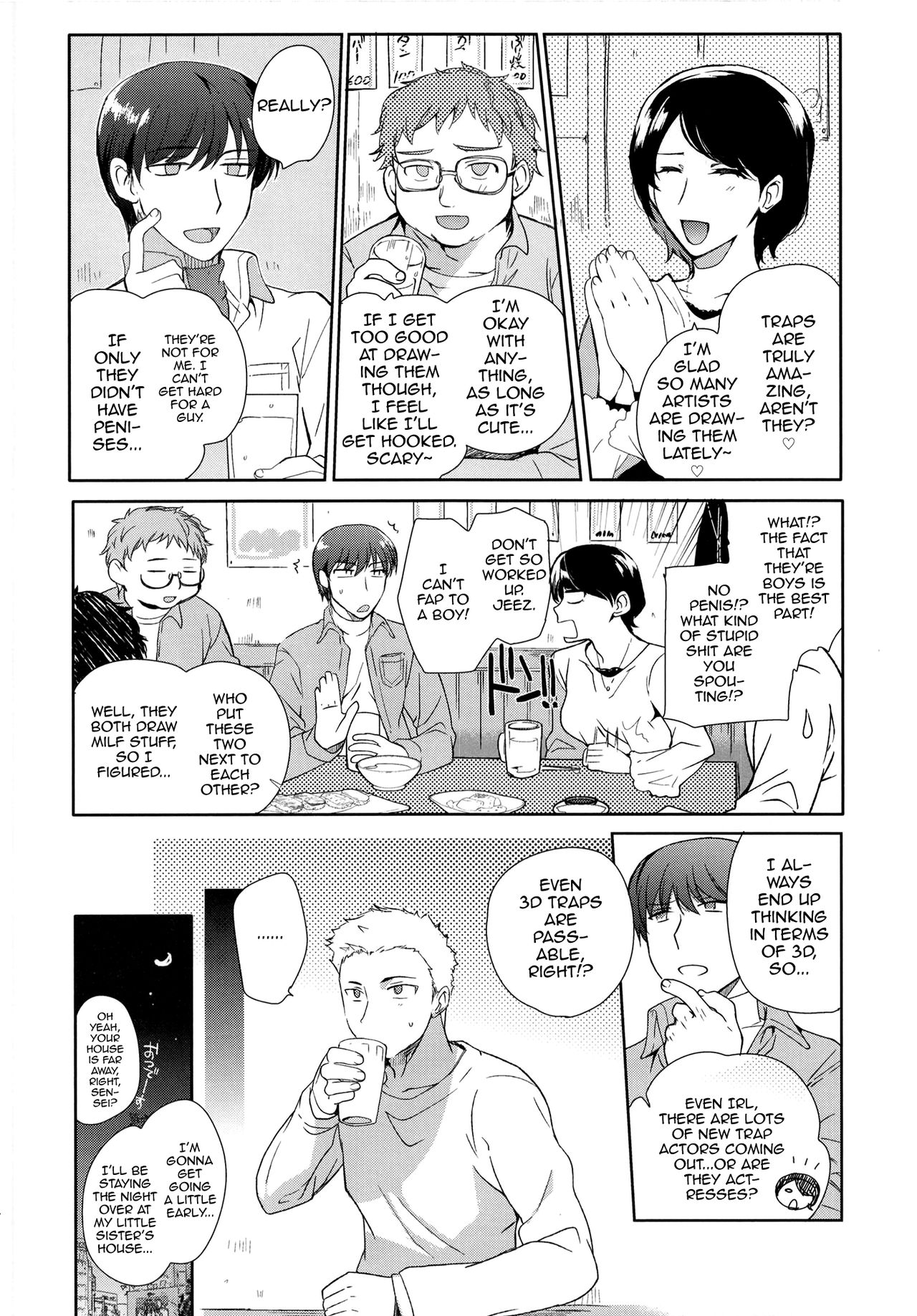 Otokonoko Gakuen apend ~Ero Mangaka no Ojisan to Nenmatsunenshi H-hen~ page 6