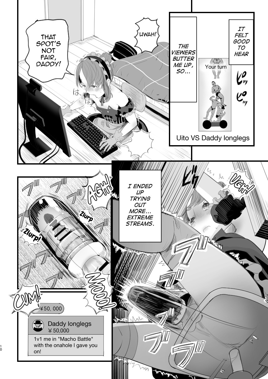 Otokonoko Haishinsha Nagesen ni Noserarete Hamerarechaimashita page 10