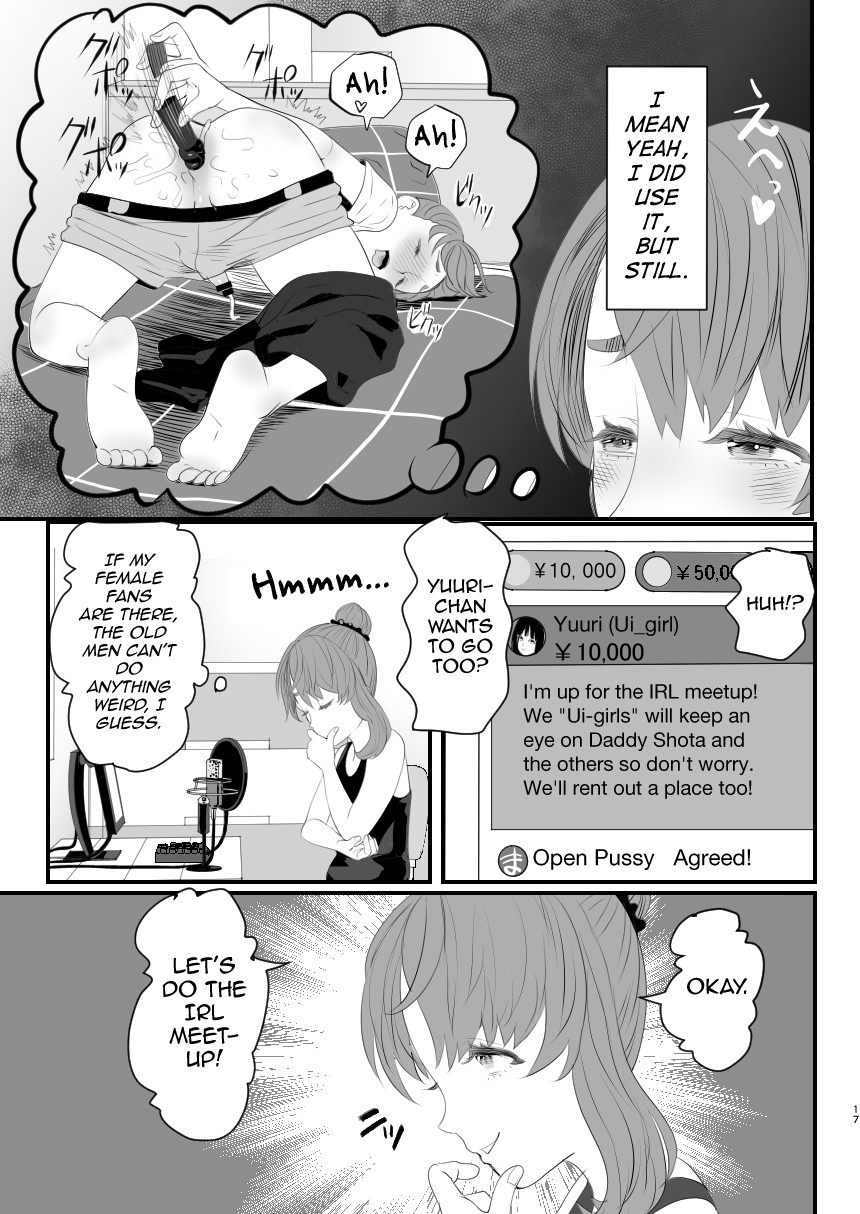 Otokonoko Haishinsha Nagesen ni Noserarete Hamerarechaimashita page 17