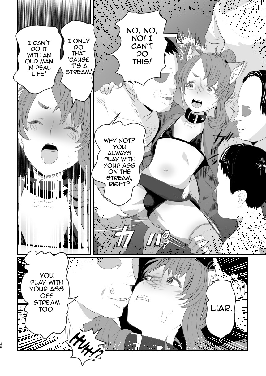 Otokonoko Haishinsha Nagesen ni Noserarete Hamerarechaimashita page 20