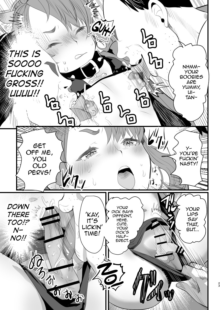 Otokonoko Haishinsha Nagesen ni Noserarete Hamerarechaimashita page 23