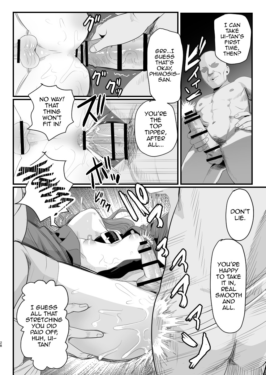 Otokonoko Haishinsha Nagesen ni Noserarete Hamerarechaimashita page 28