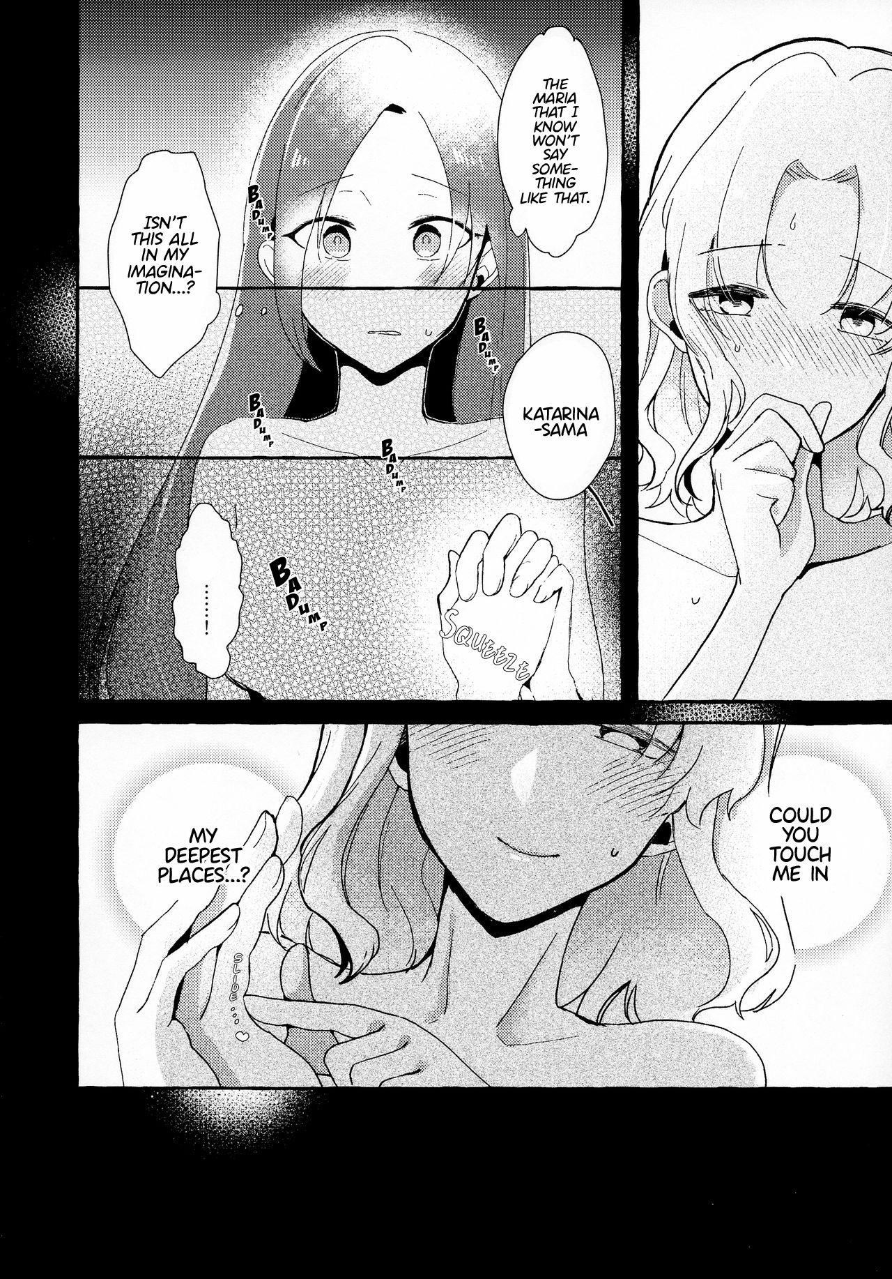 Otome Game no Heroine o San-kai Ikasenai to Hametsu suru Heya ni Haitte Shimatta Maria Uke Tsuika Patchi page 14