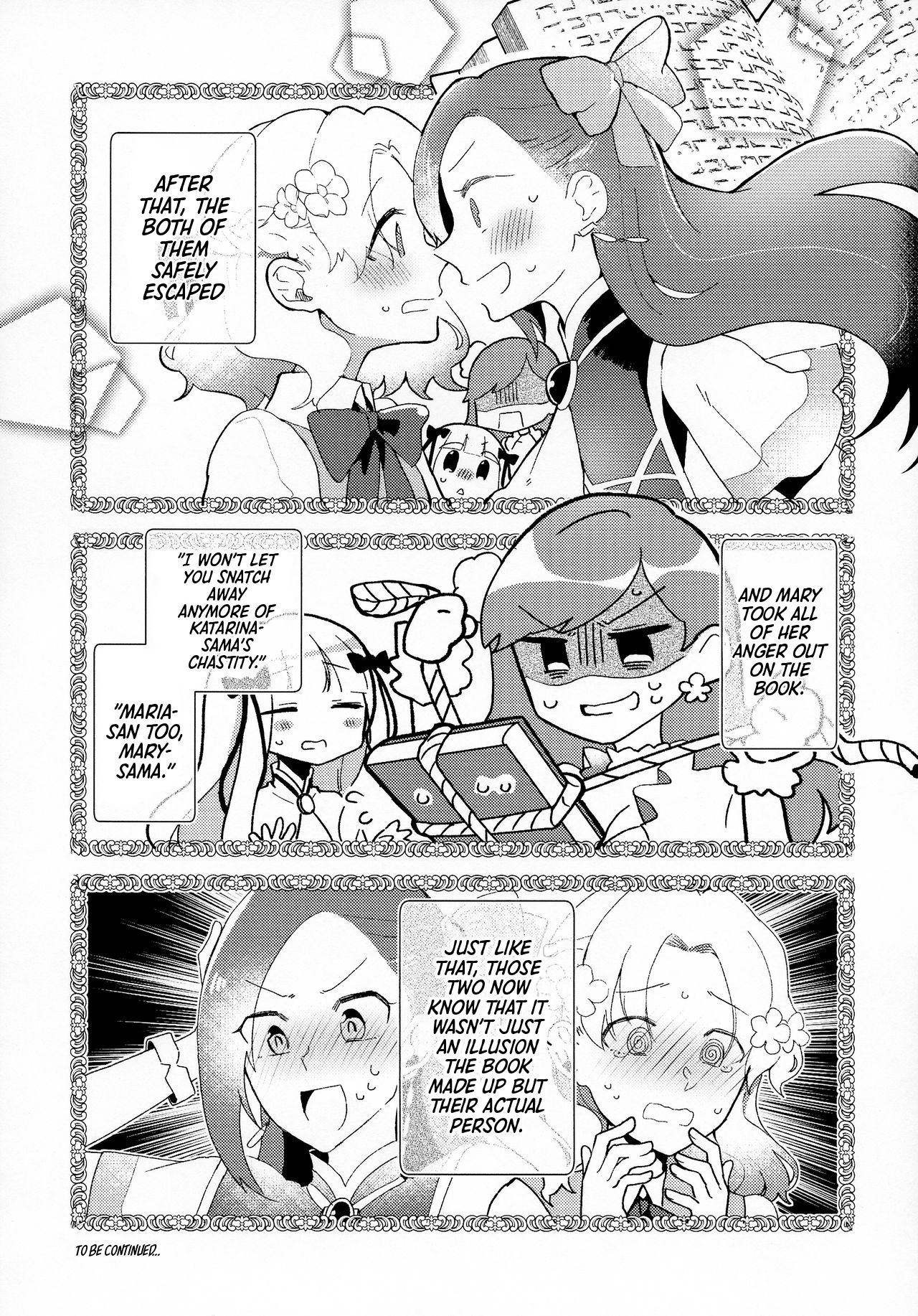 Otome Game no Heroine o San-kai Ikasenai to Hametsu suru Heya ni Haitte Shimatta Maria Uke Tsuika Patchi page 23