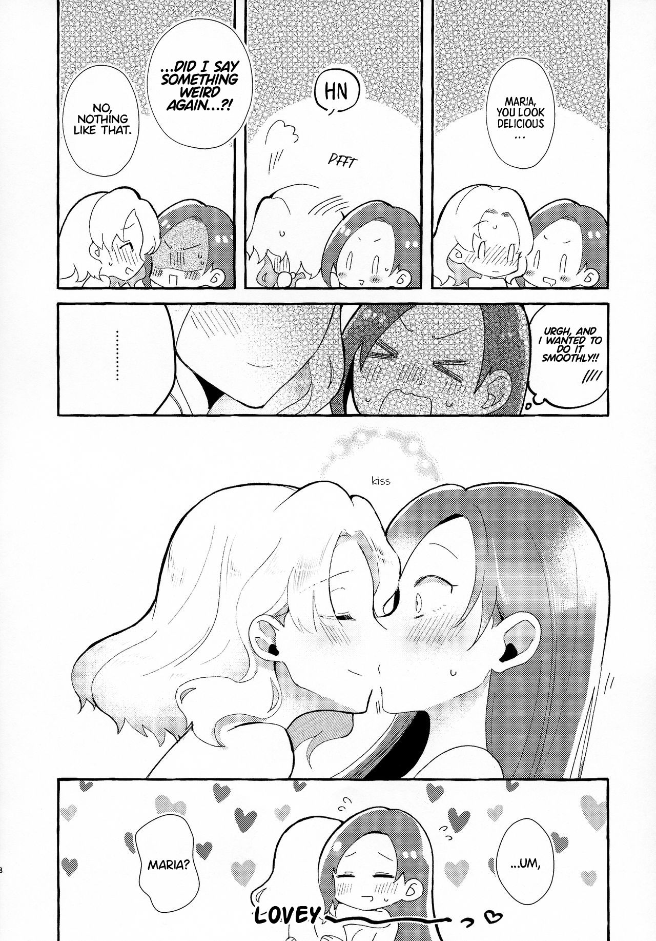 Otome Game no Heroine o San-kai Ikasenai to Hametsu suru Heya ni Haitte Shimatta Maria Uke Tsuika Patchi page 29